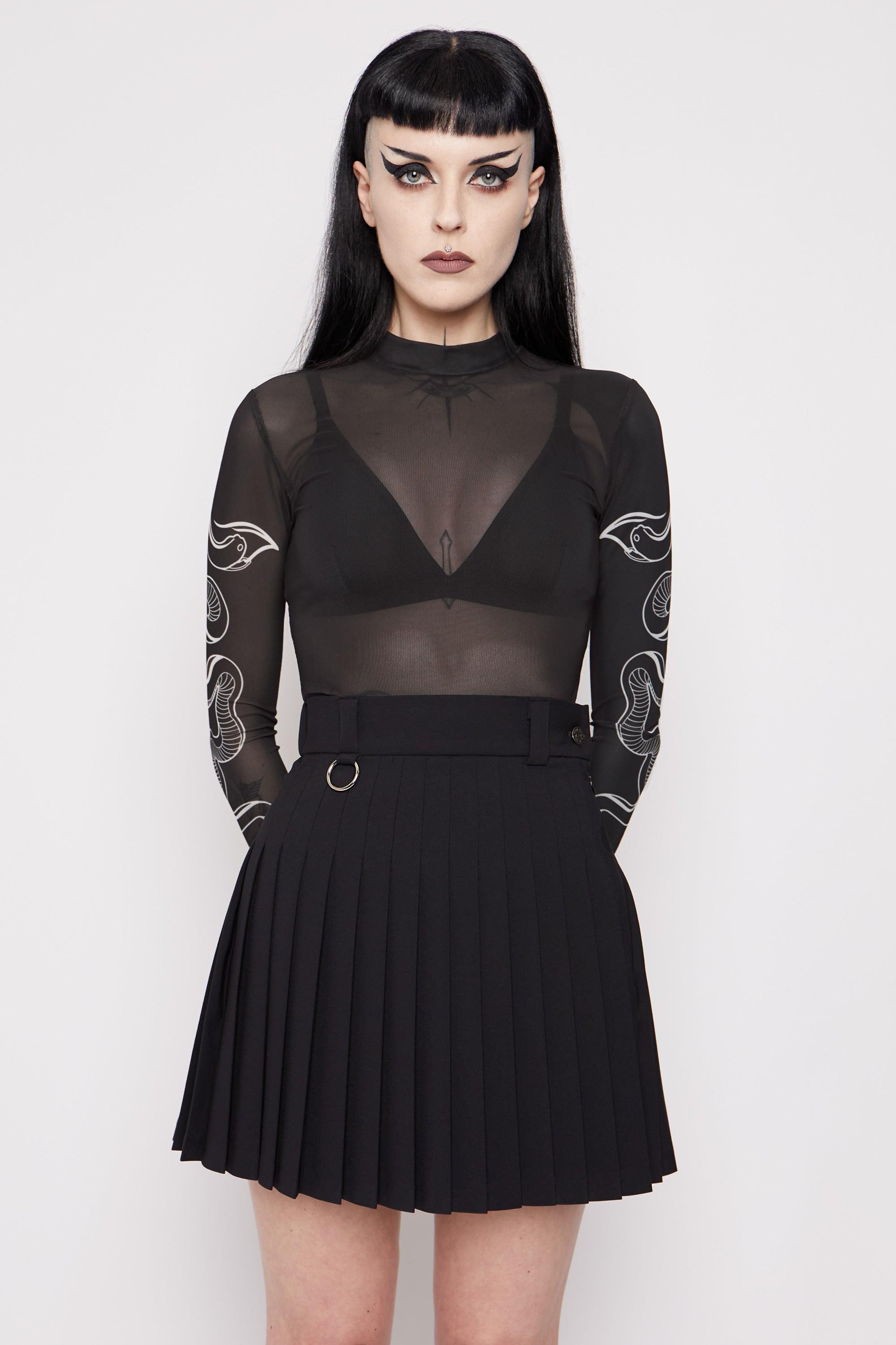Selma Mesh Long Sleeve Top - Mary Wyatt London