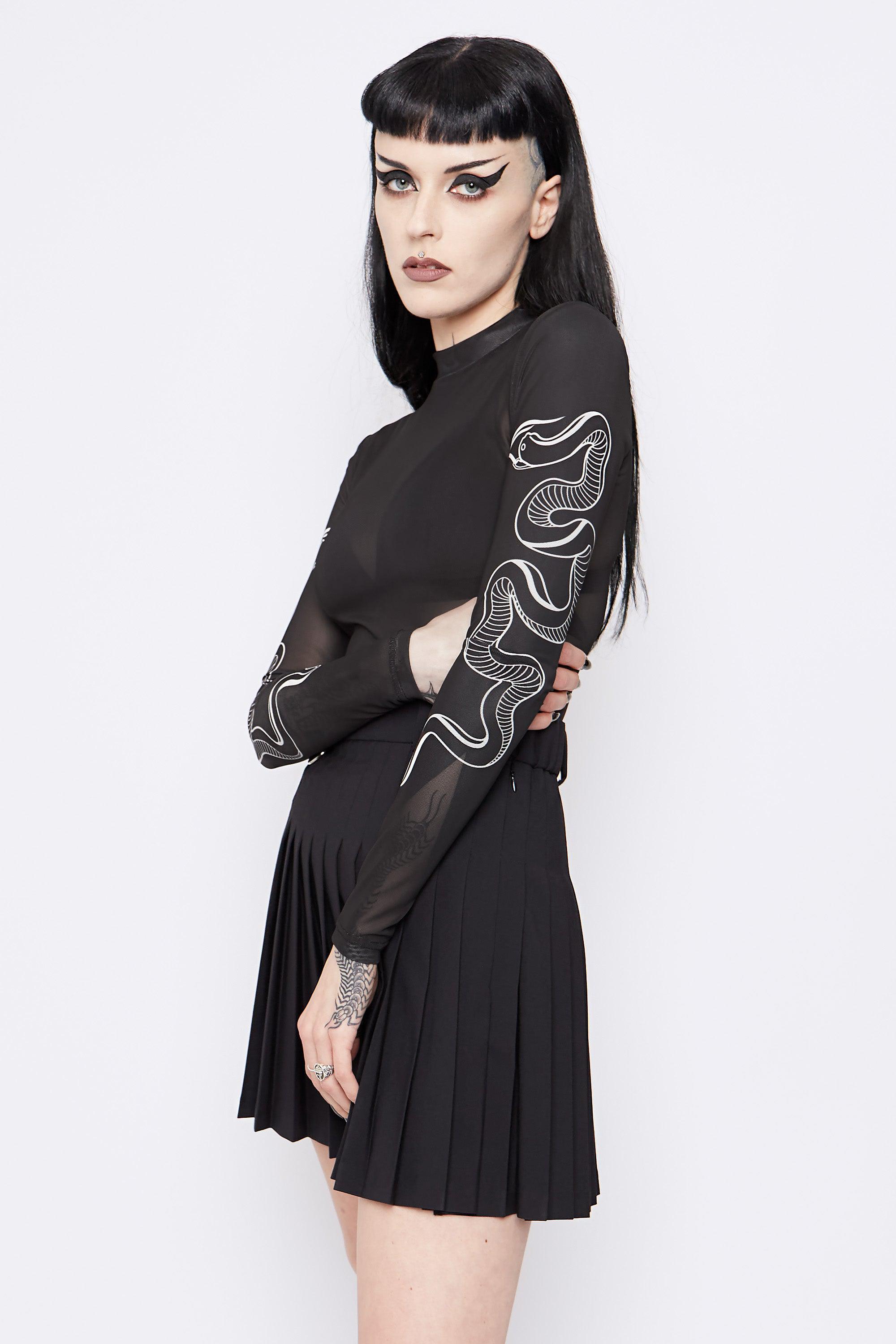 Selma Mesh Long Sleeve Top - Mary Wyatt London