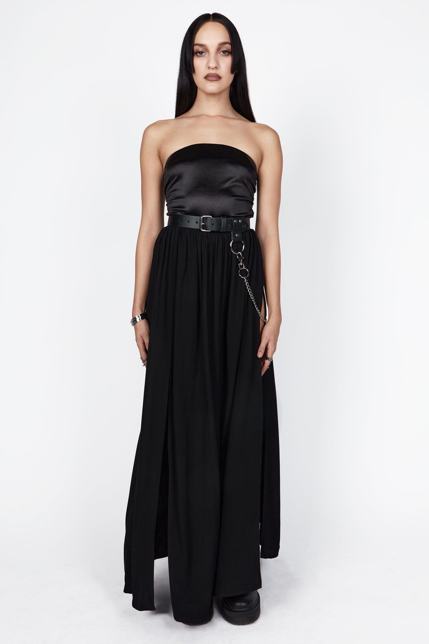 Suspiria Split Maxi Skirt - Mary Wyatt London