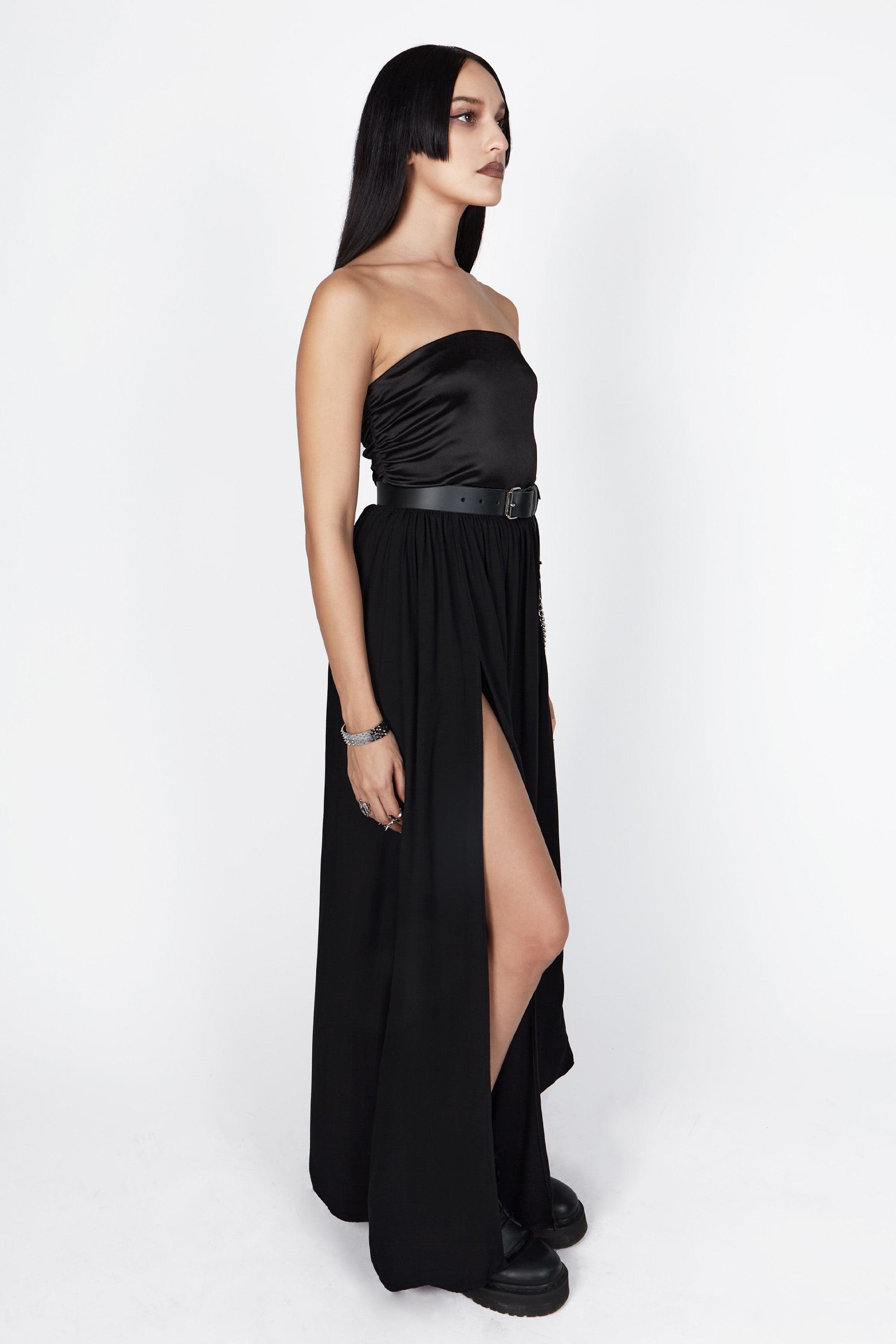 Suspiria Split Maxi Skirt - Mary Wyatt London