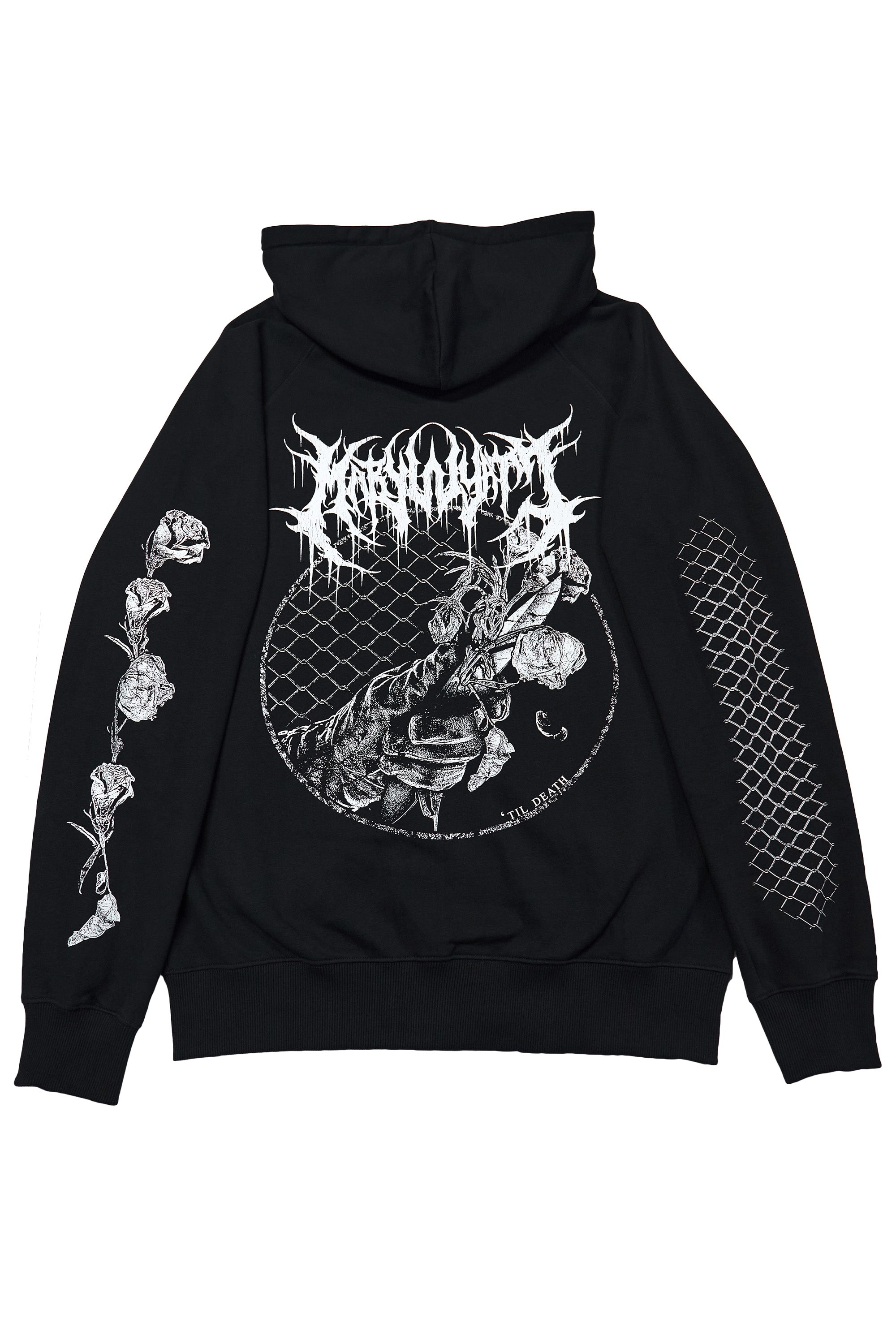 Til Death Zip Hoodie - Mary Wyatt London