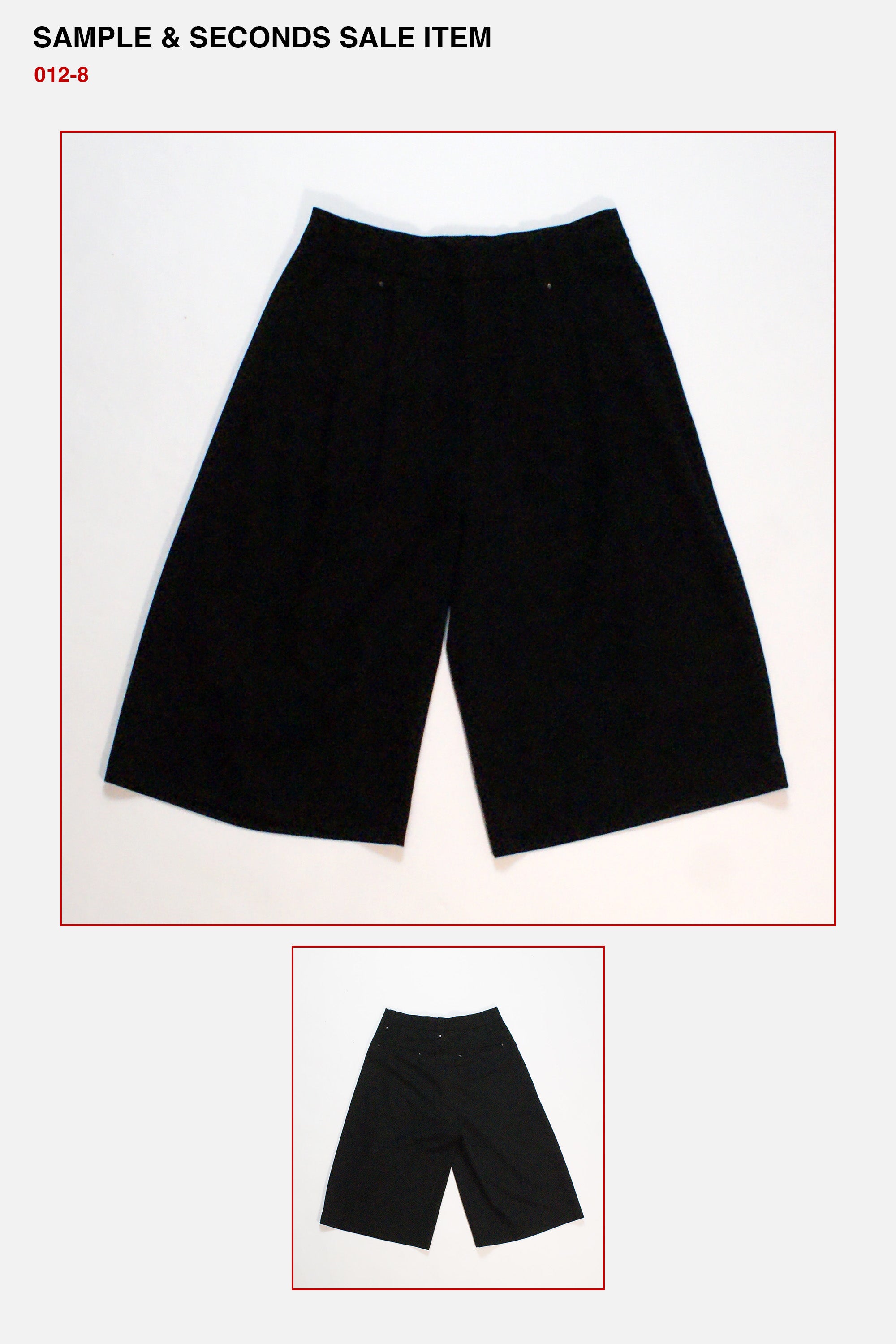 Tegan Cropped Wide Leg Trouser - SAMPLE SALE