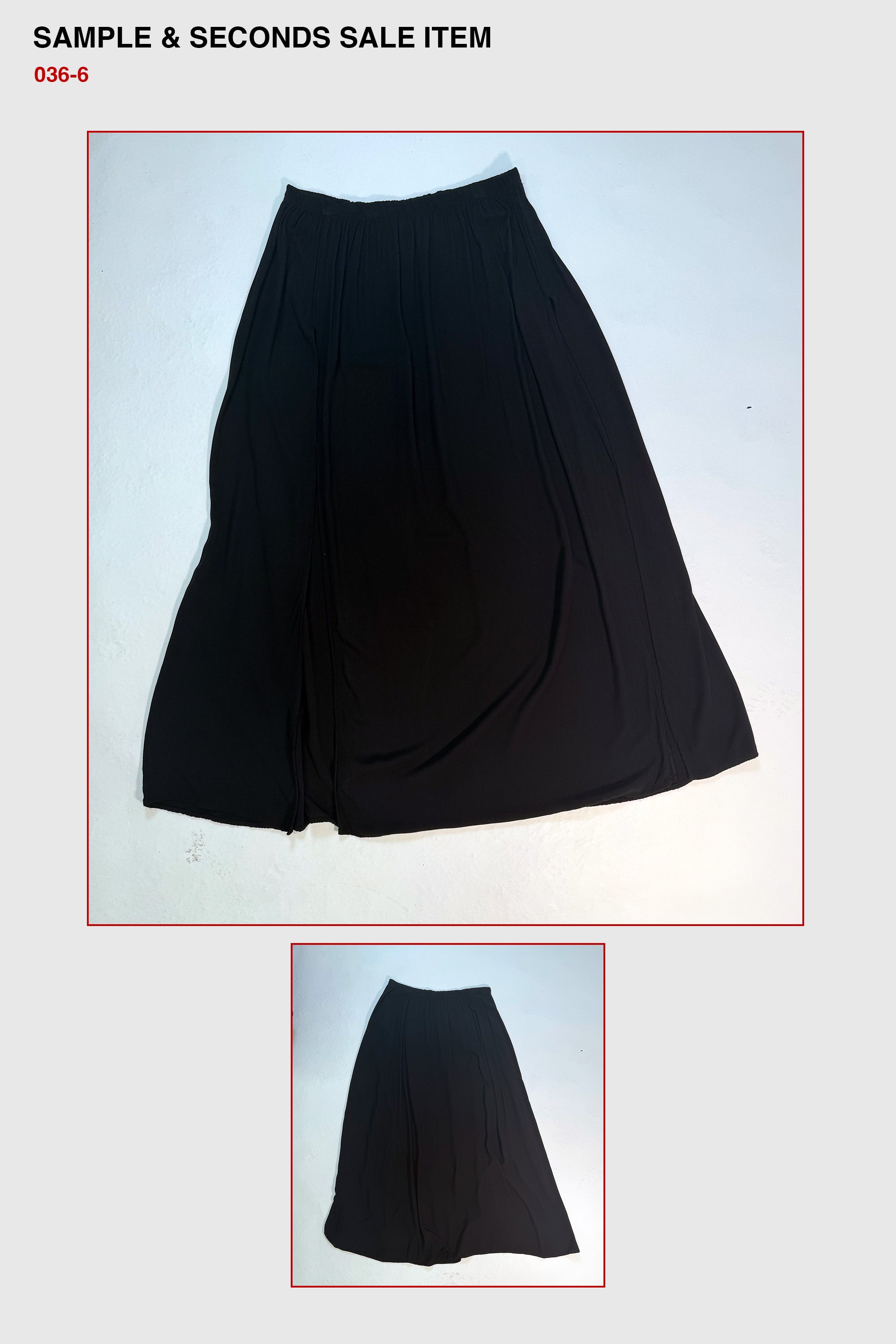 Suspiria Split Maxi Skirt - SAMPLE SALE