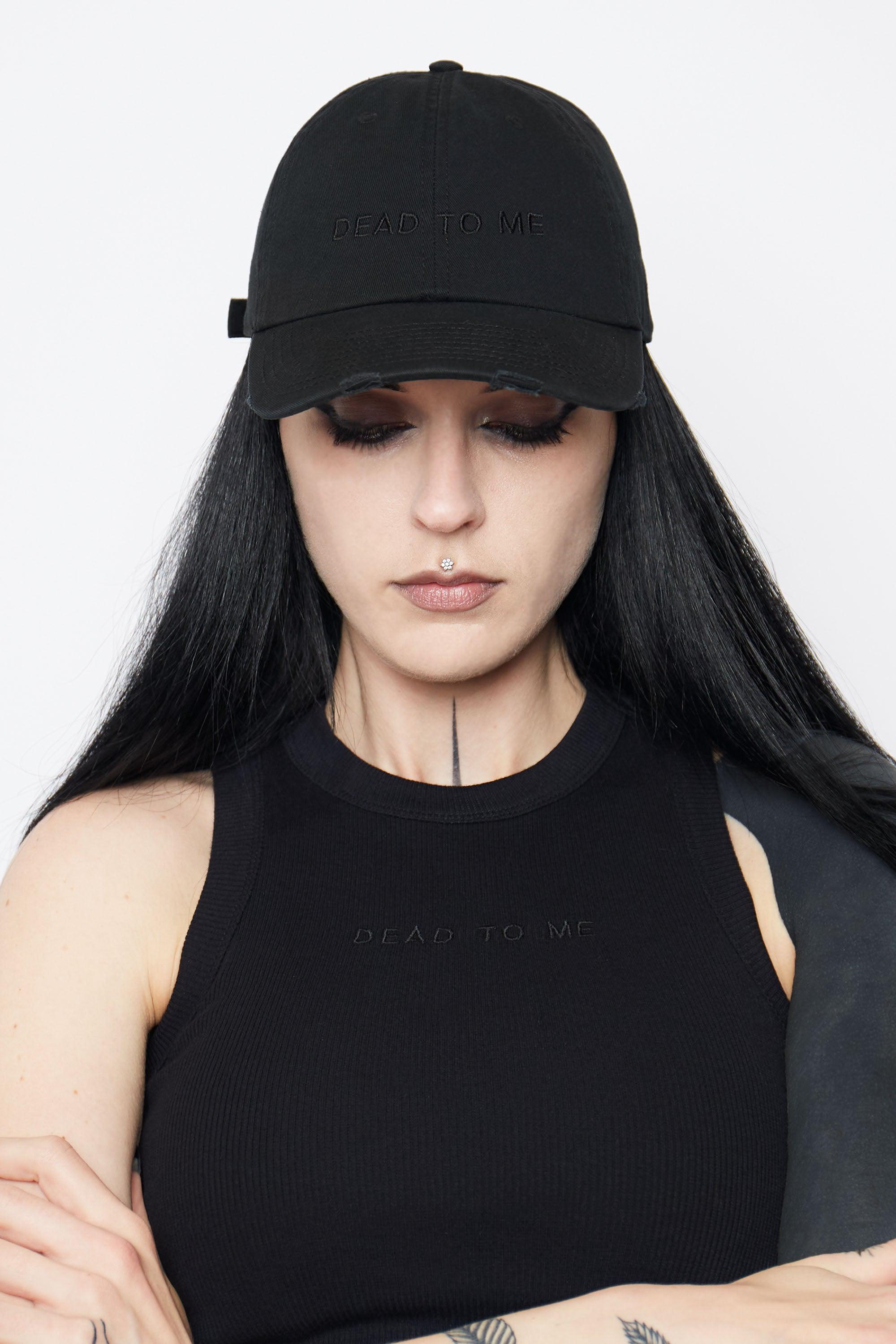 Dead To Me Distressed Cap - Mary Wyatt London