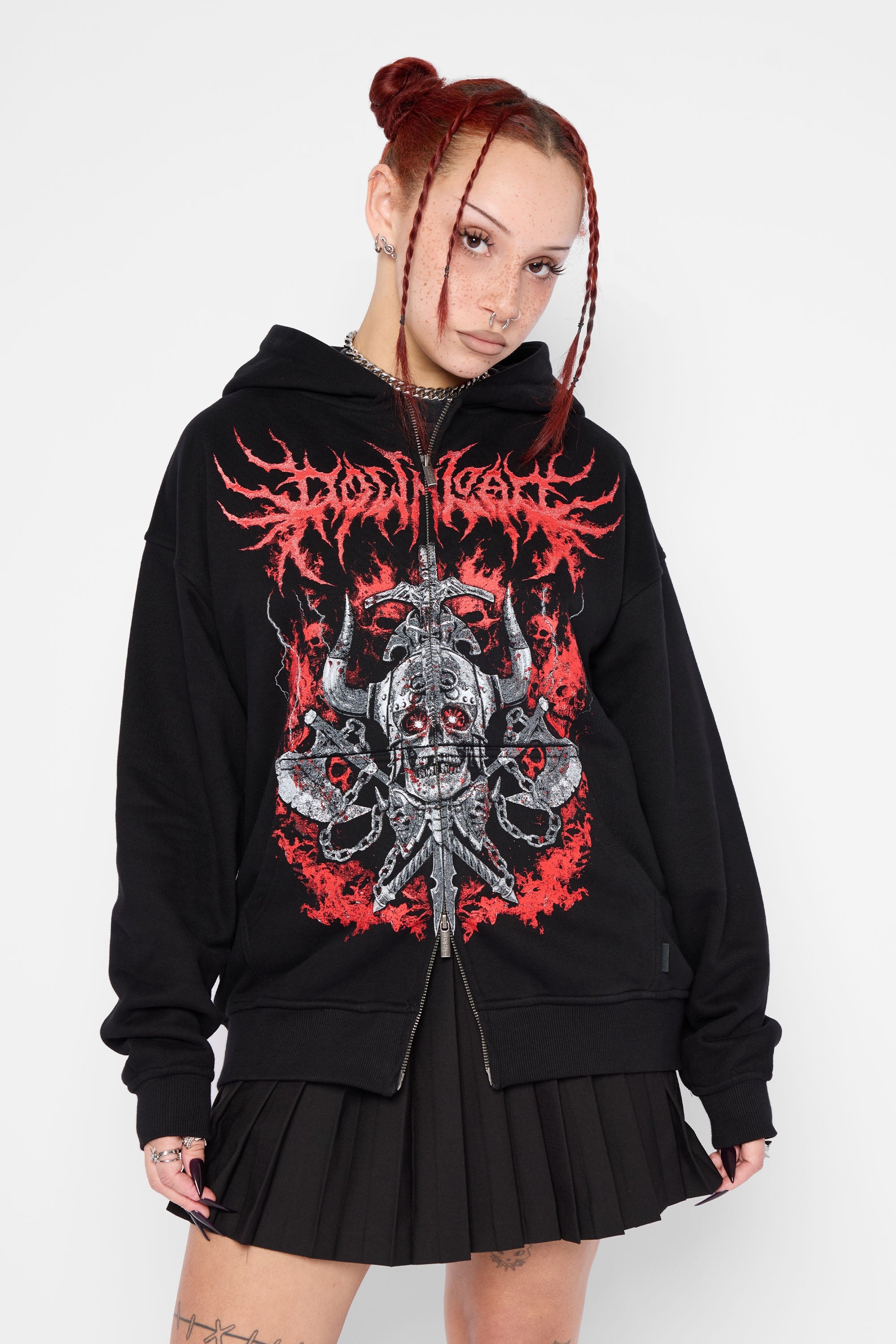 MW DLXXIII Defender Zip-Up Hoodie