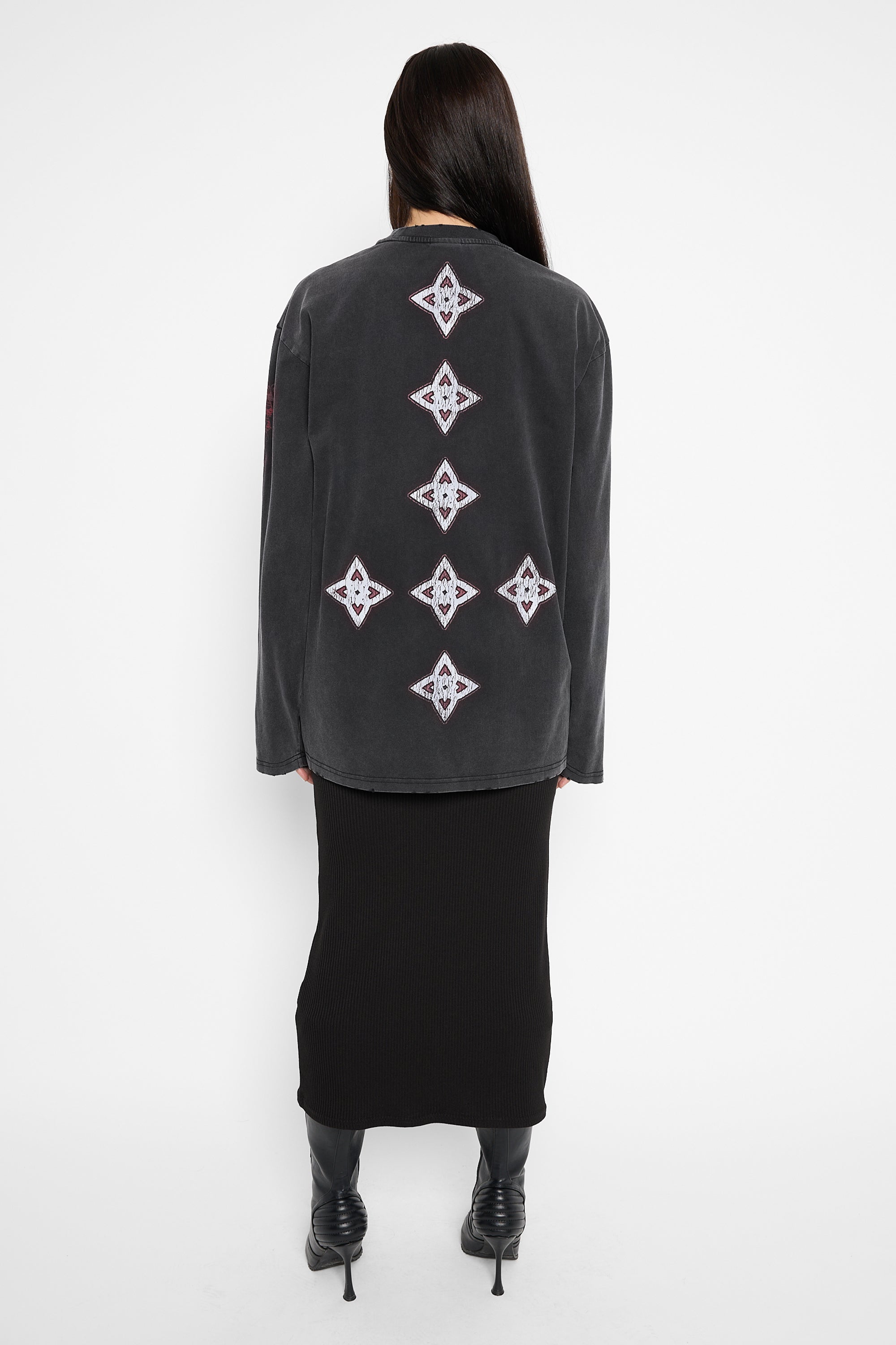 Emperor Oversized Long Sleeve Tee
