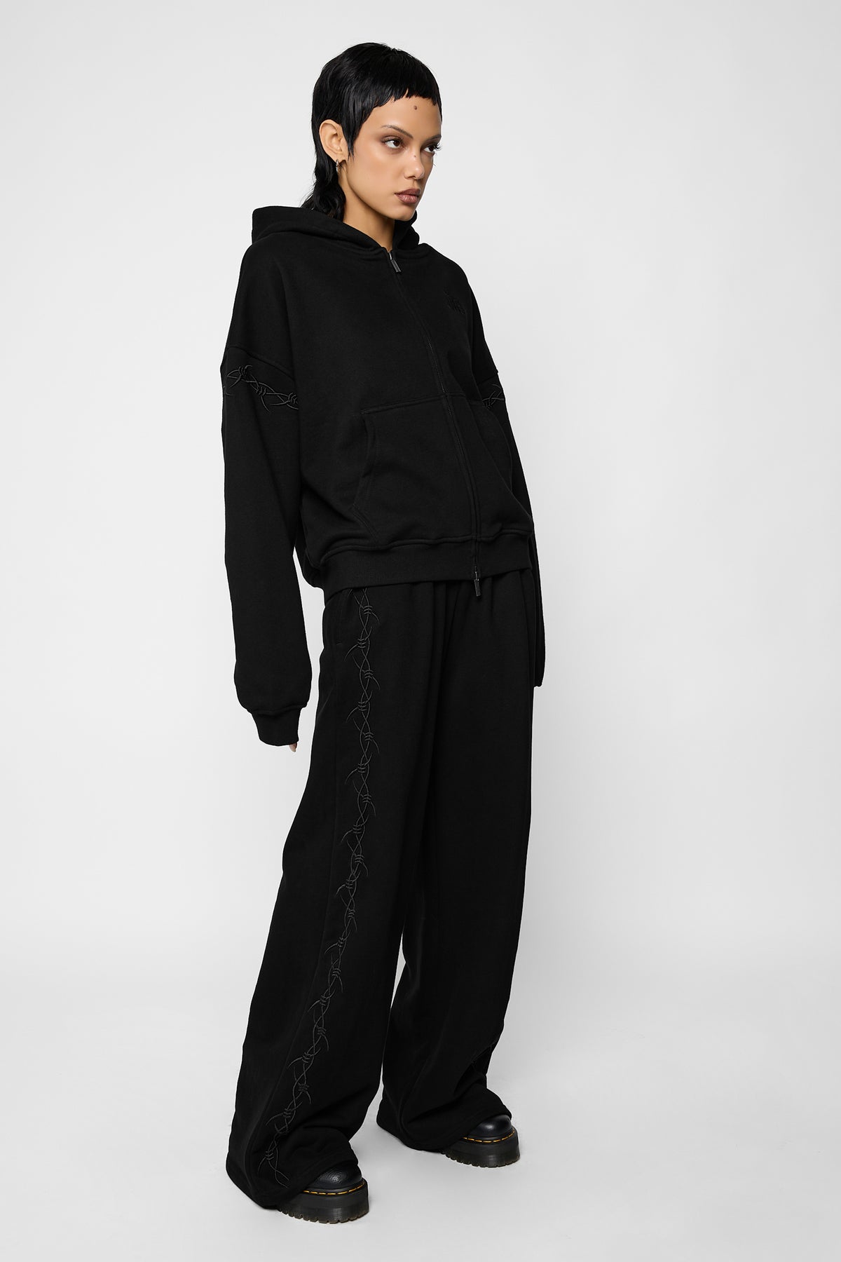 Immure Oversized Zip Hoodie