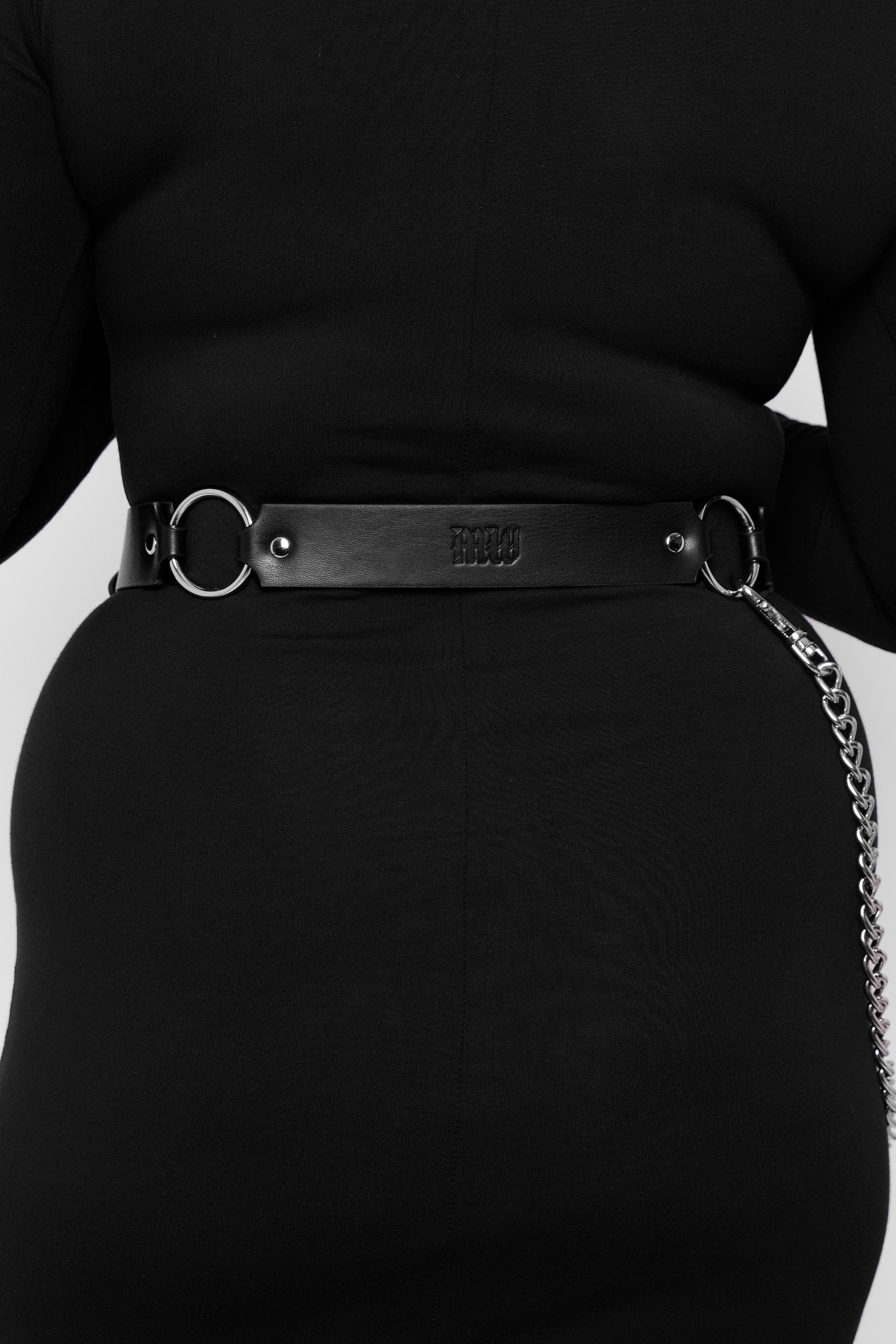 Mina AppleSkin™ Vegan Leather Chain Harness-Mary Wyatt London