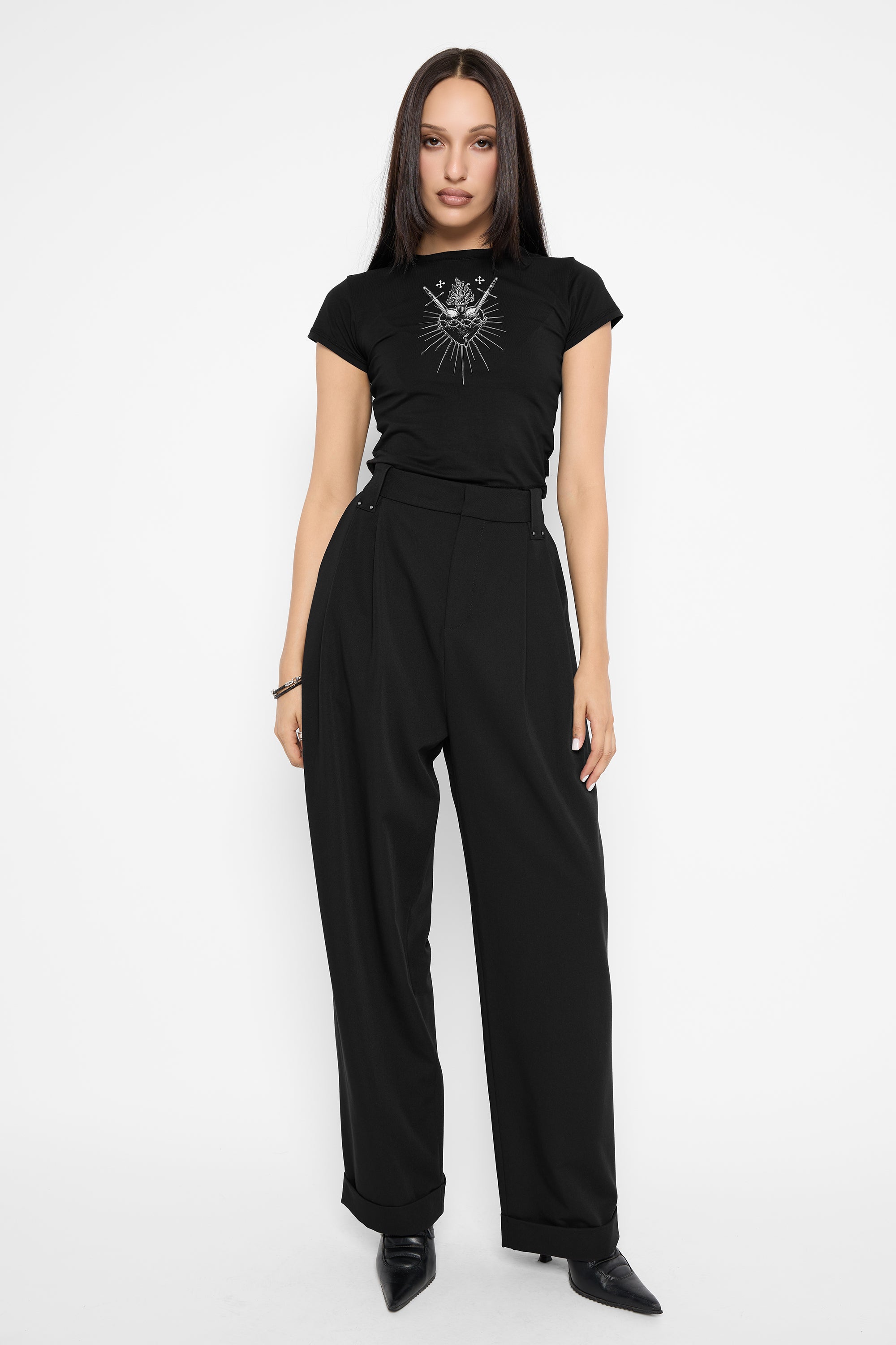 Riley Relaxed Pleated Trouser