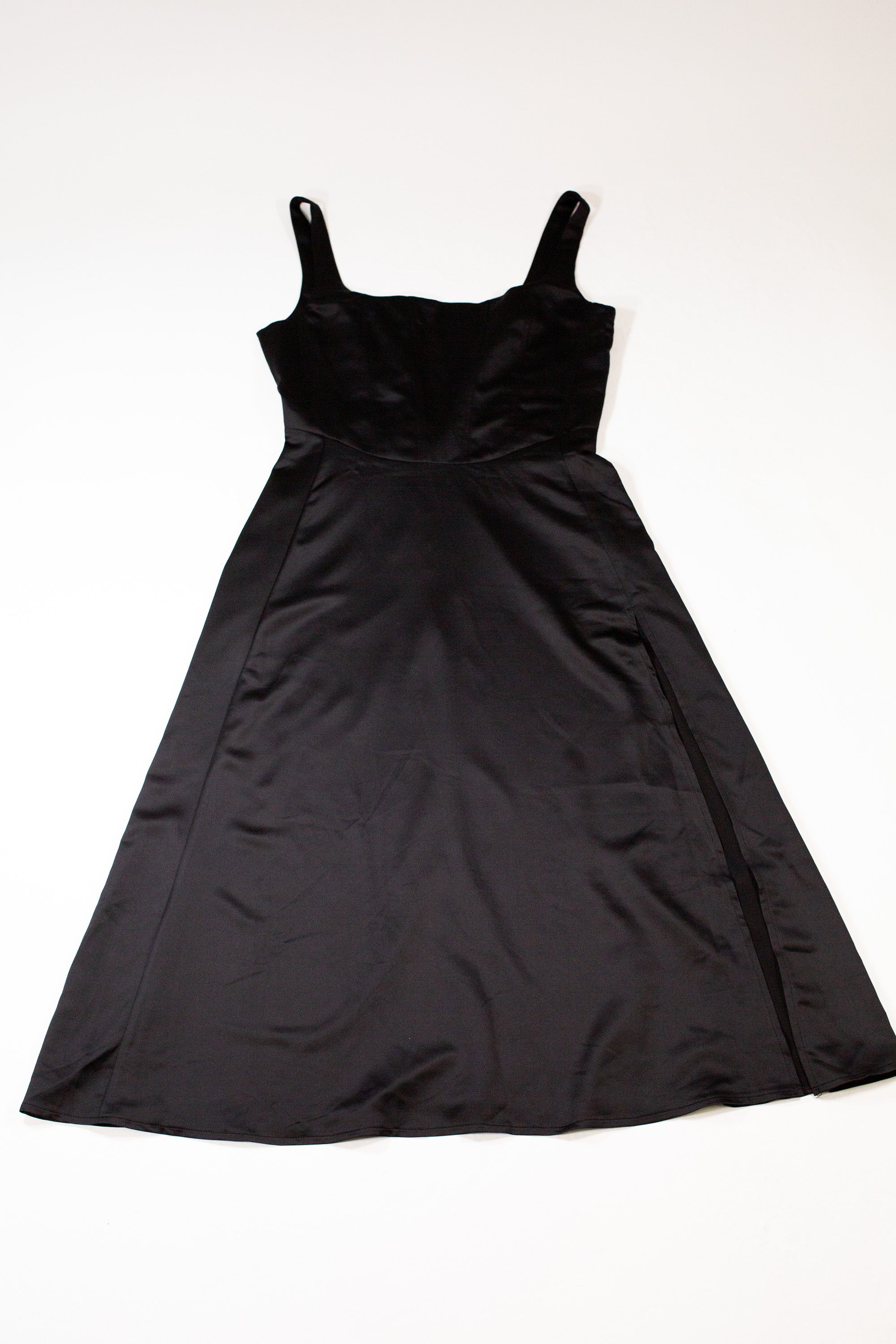 Alyx Satin Corset Midi Dress - DEADSTOCK