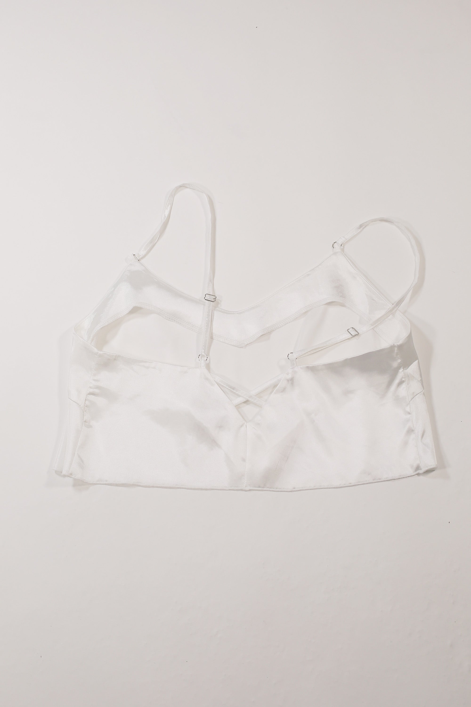 Widow Satin Cami Pyjama Top - SAMPLE