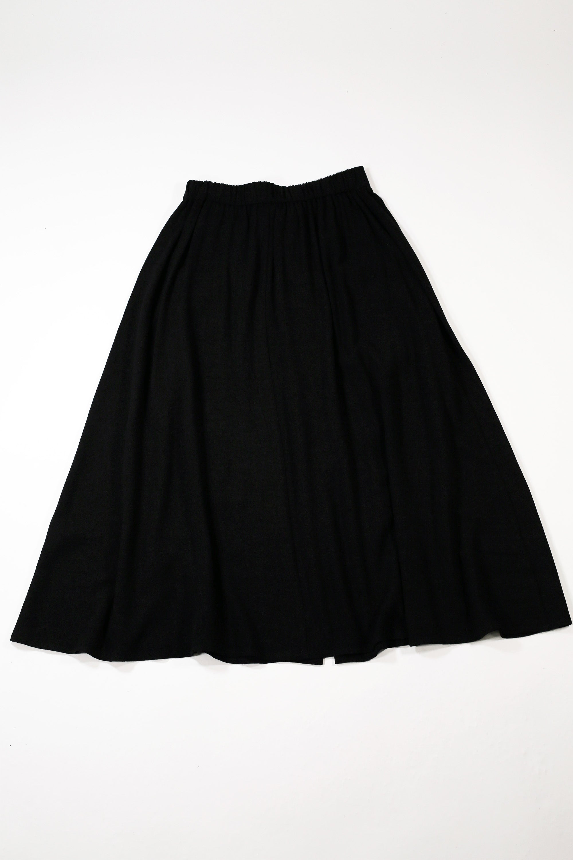 Kassandra Linen Button-Up Midi Skirt - SAMPLE