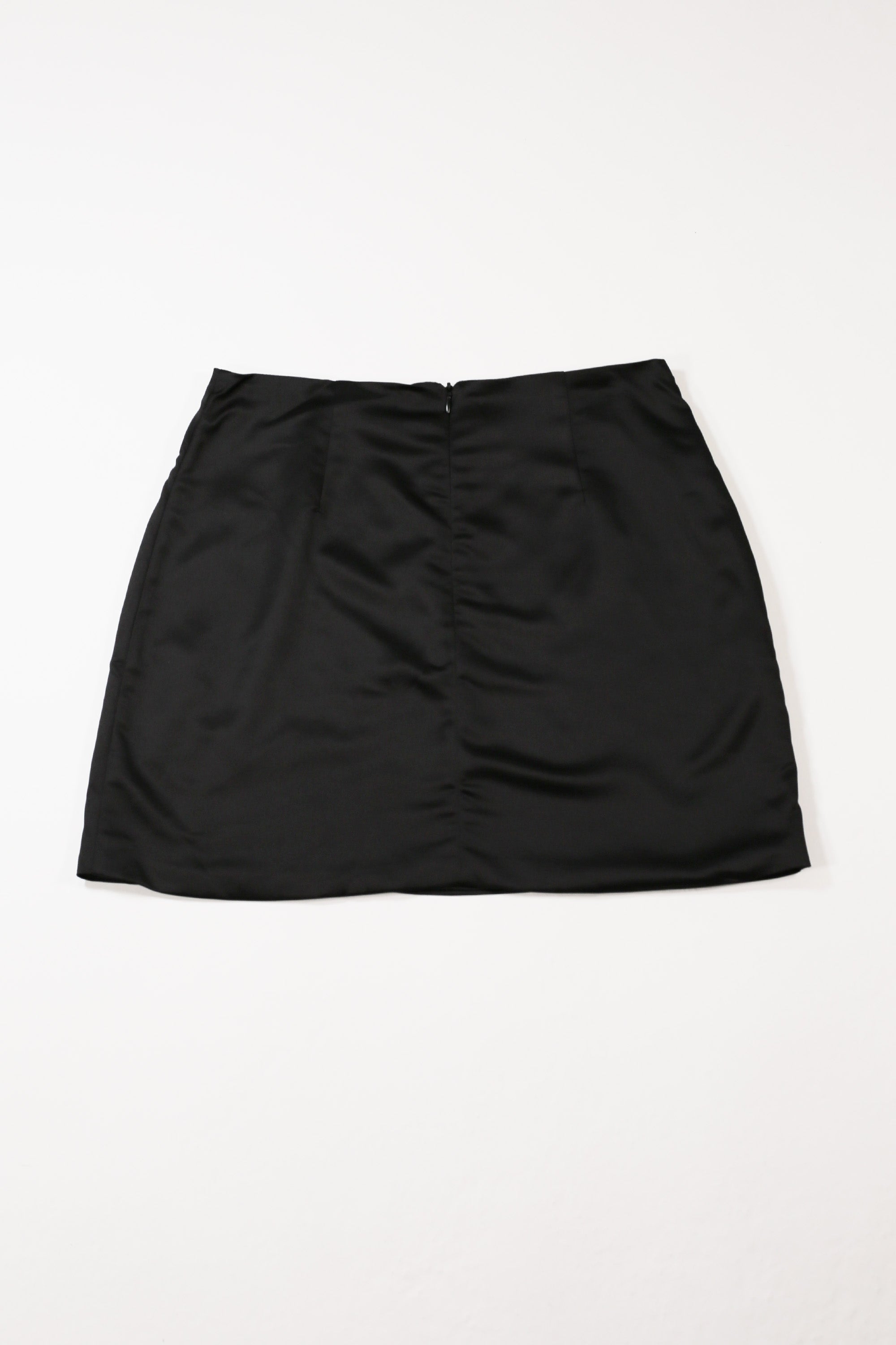 Briana Satin Mini Skirt - SAMPLE