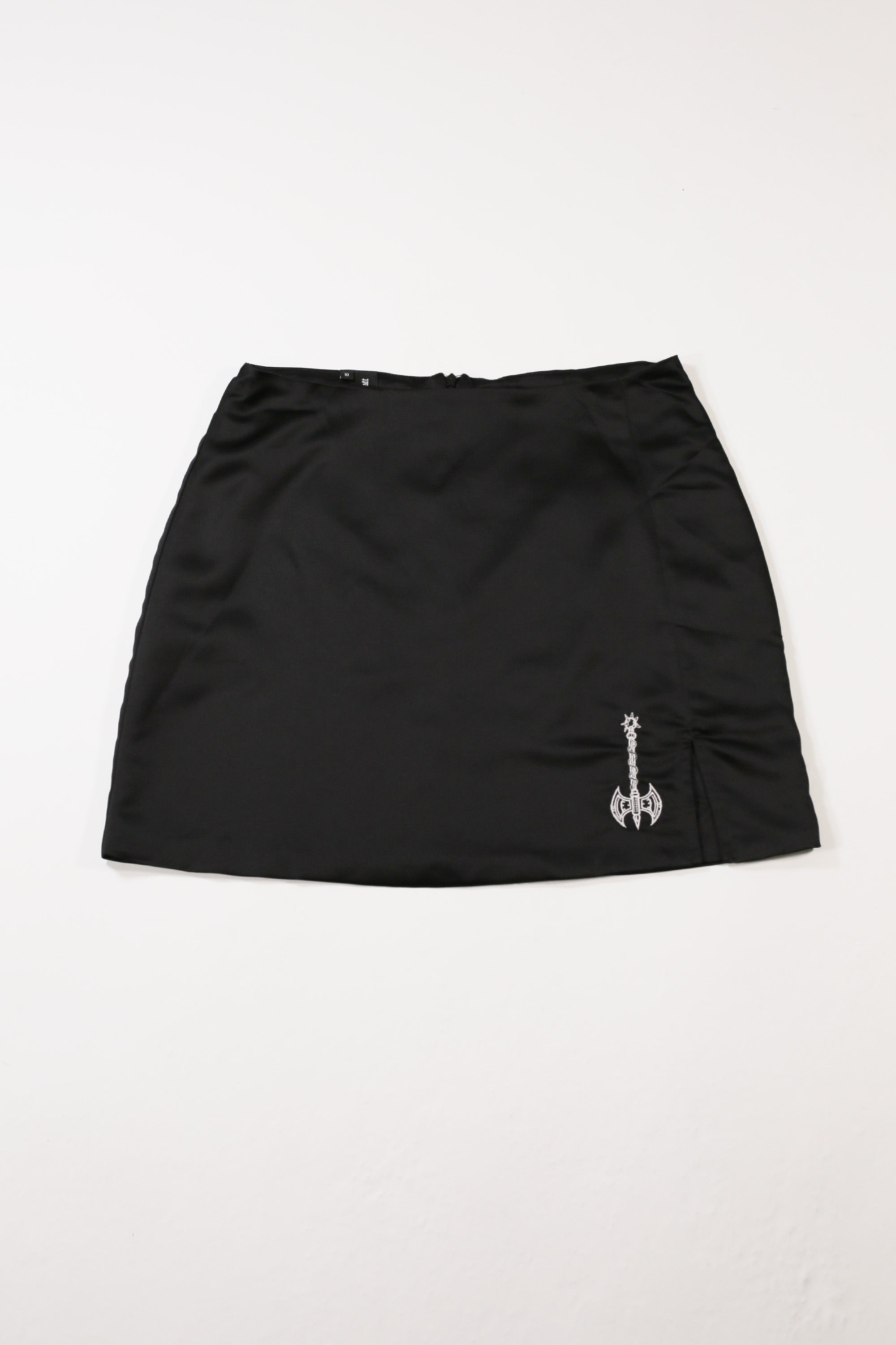 Briana Satin Mini Skirt - SAMPLE