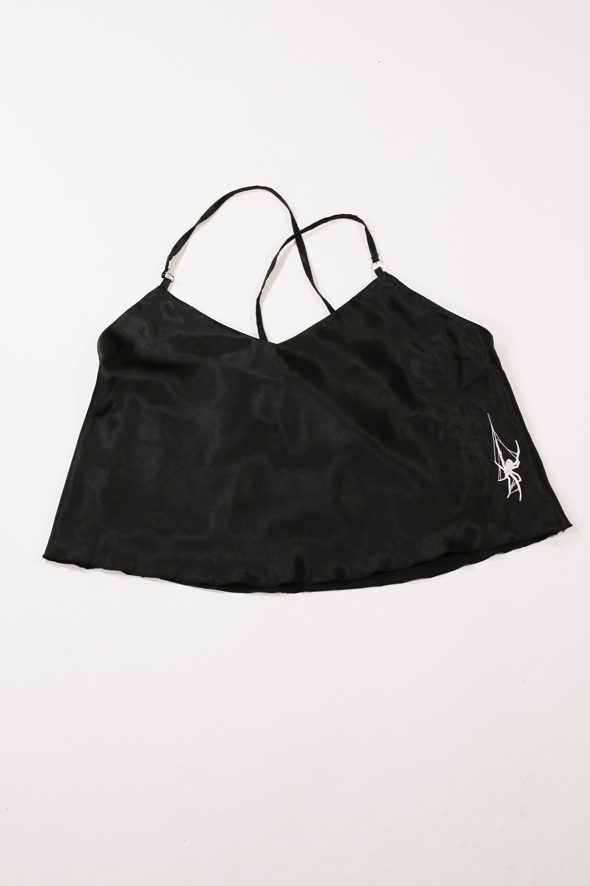 Widow Satin Cami Pyjama Top - SAMPLE