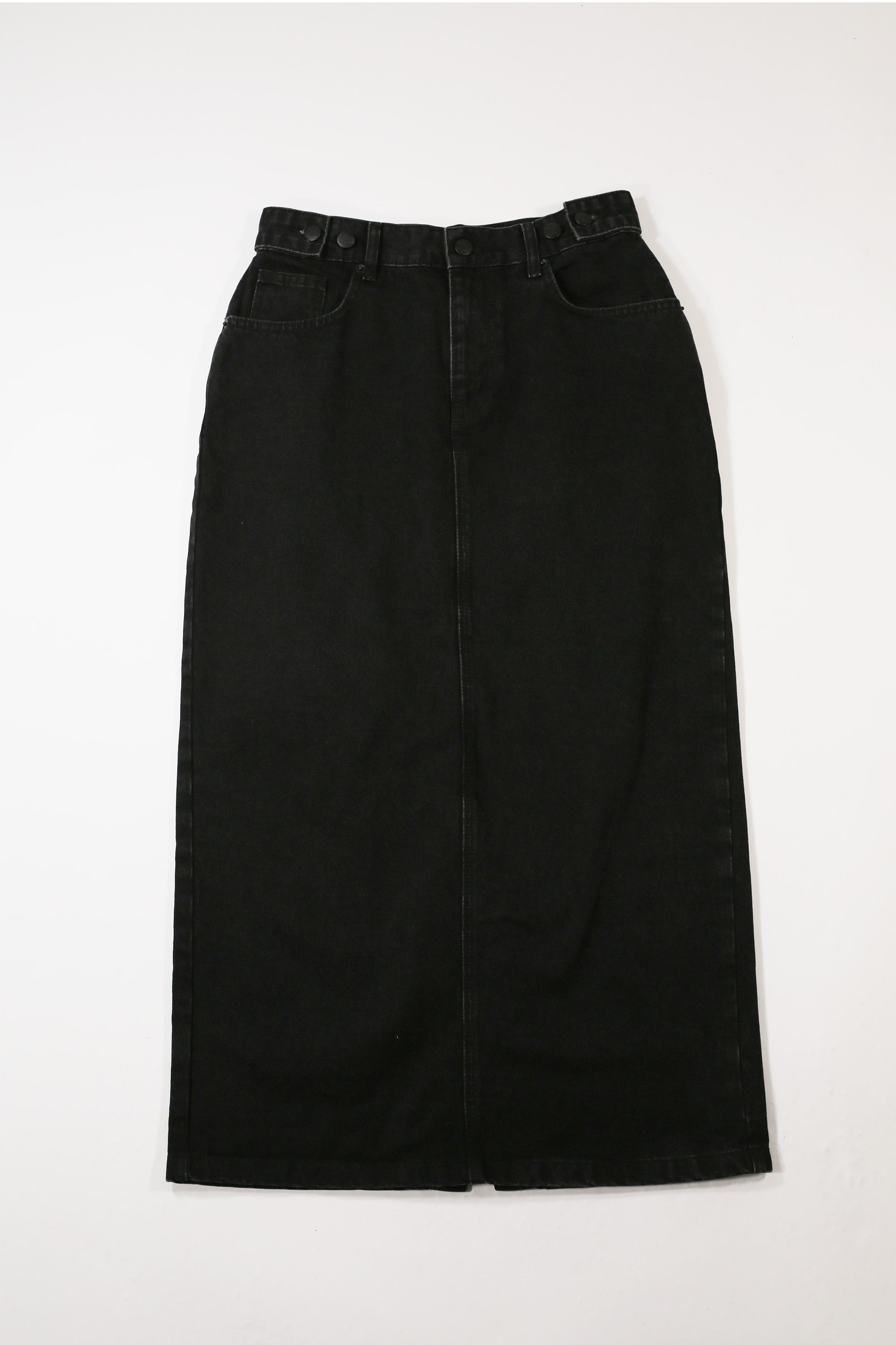 Lyssa Denim Midi Skirt - SAMPLE