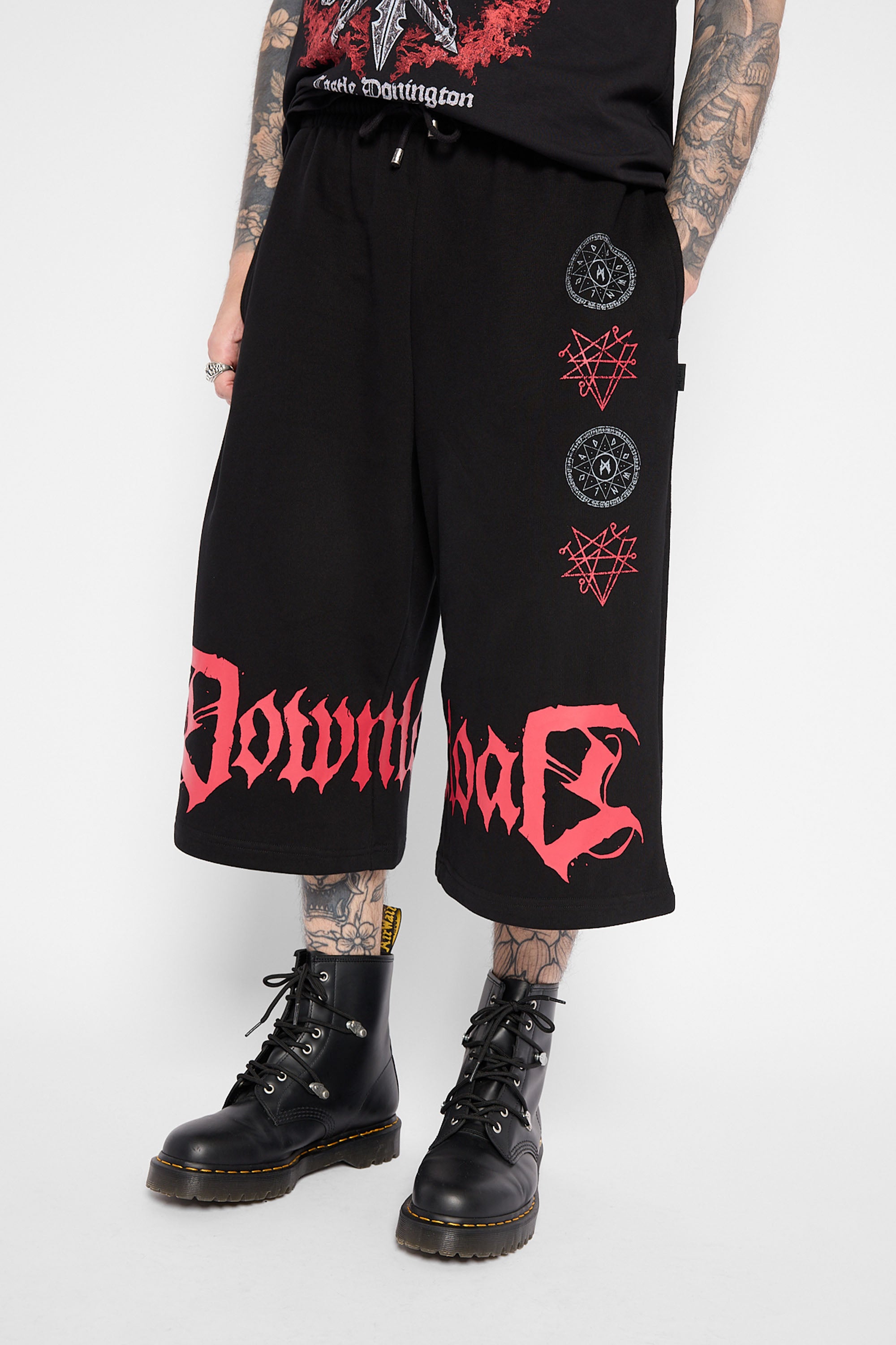 MW DLXXIII Talisman Longline Sweat Shorts