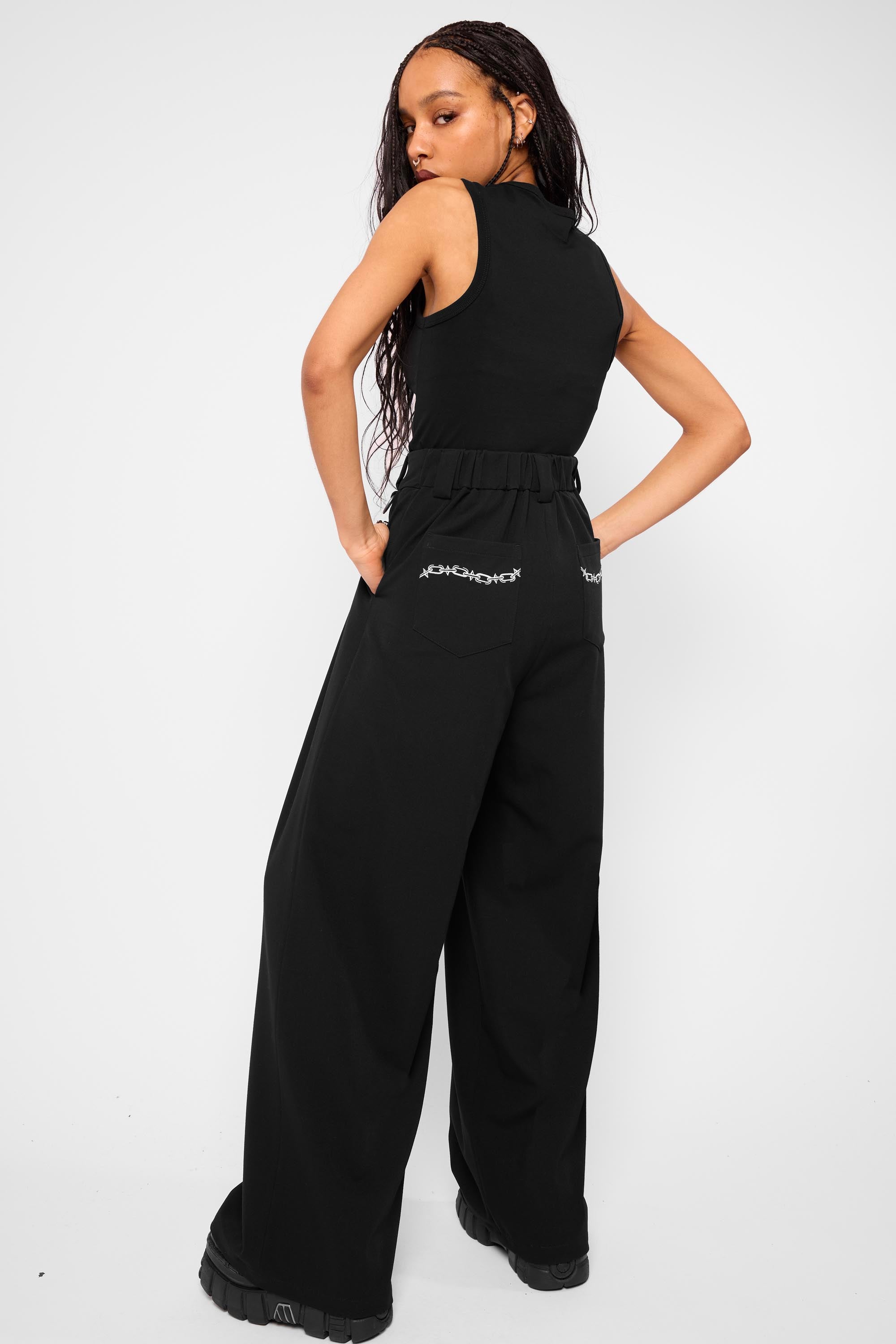 Unchained Wide Leg Trouser II-Mary Wyatt London