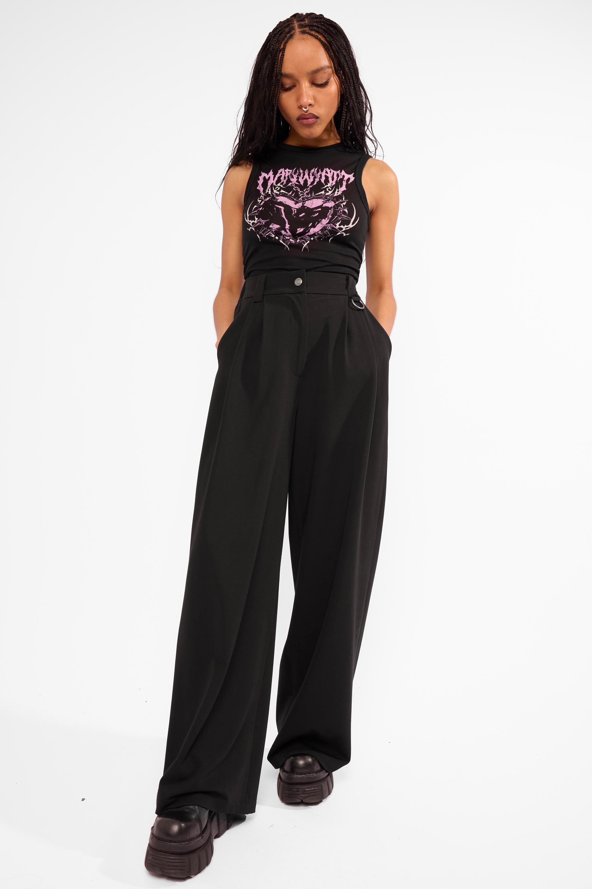 Unchained Wide Leg Trouser II-Mary Wyatt London