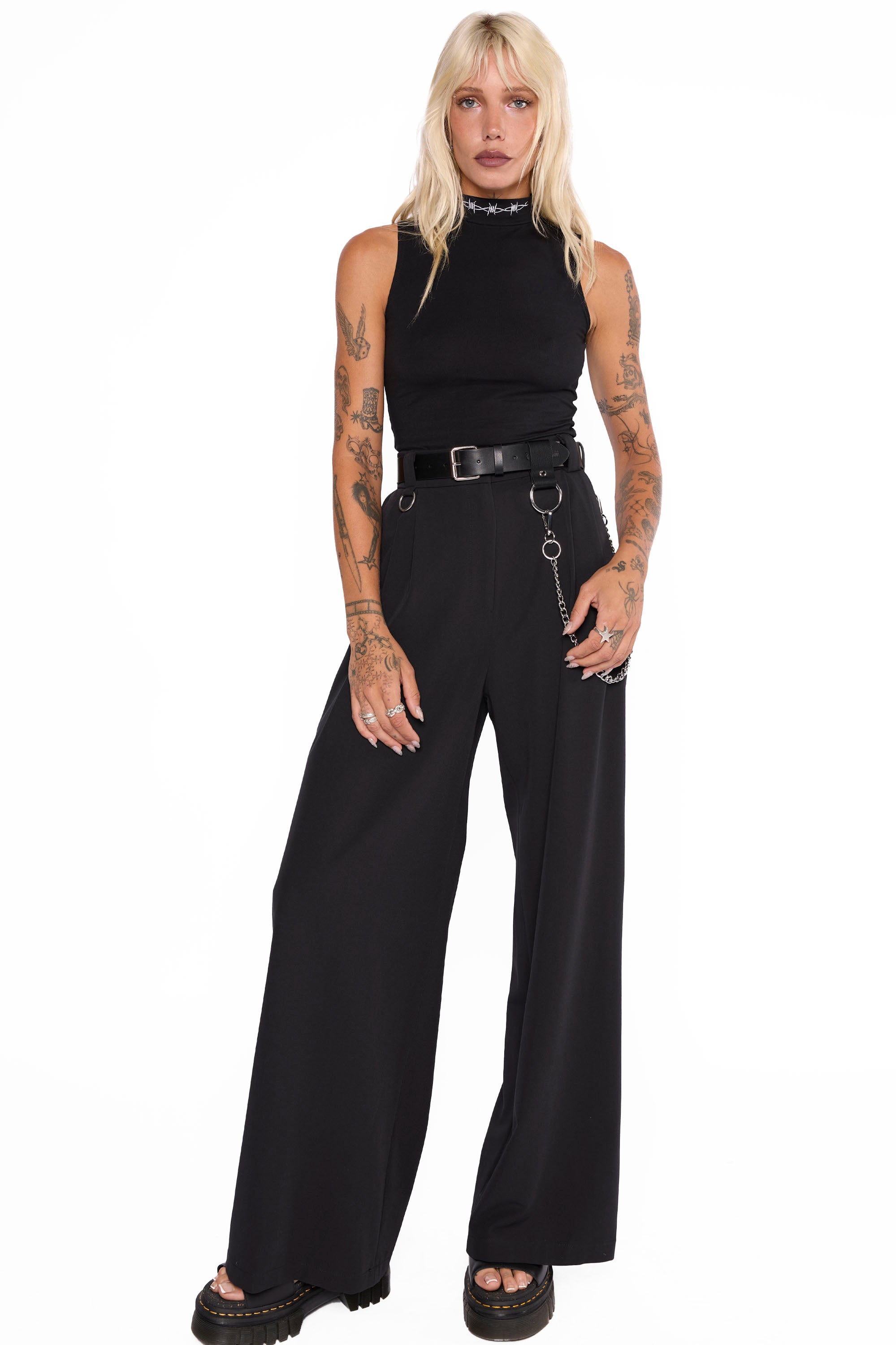 Unchained Wide Leg Trouser II-Mary Wyatt London
