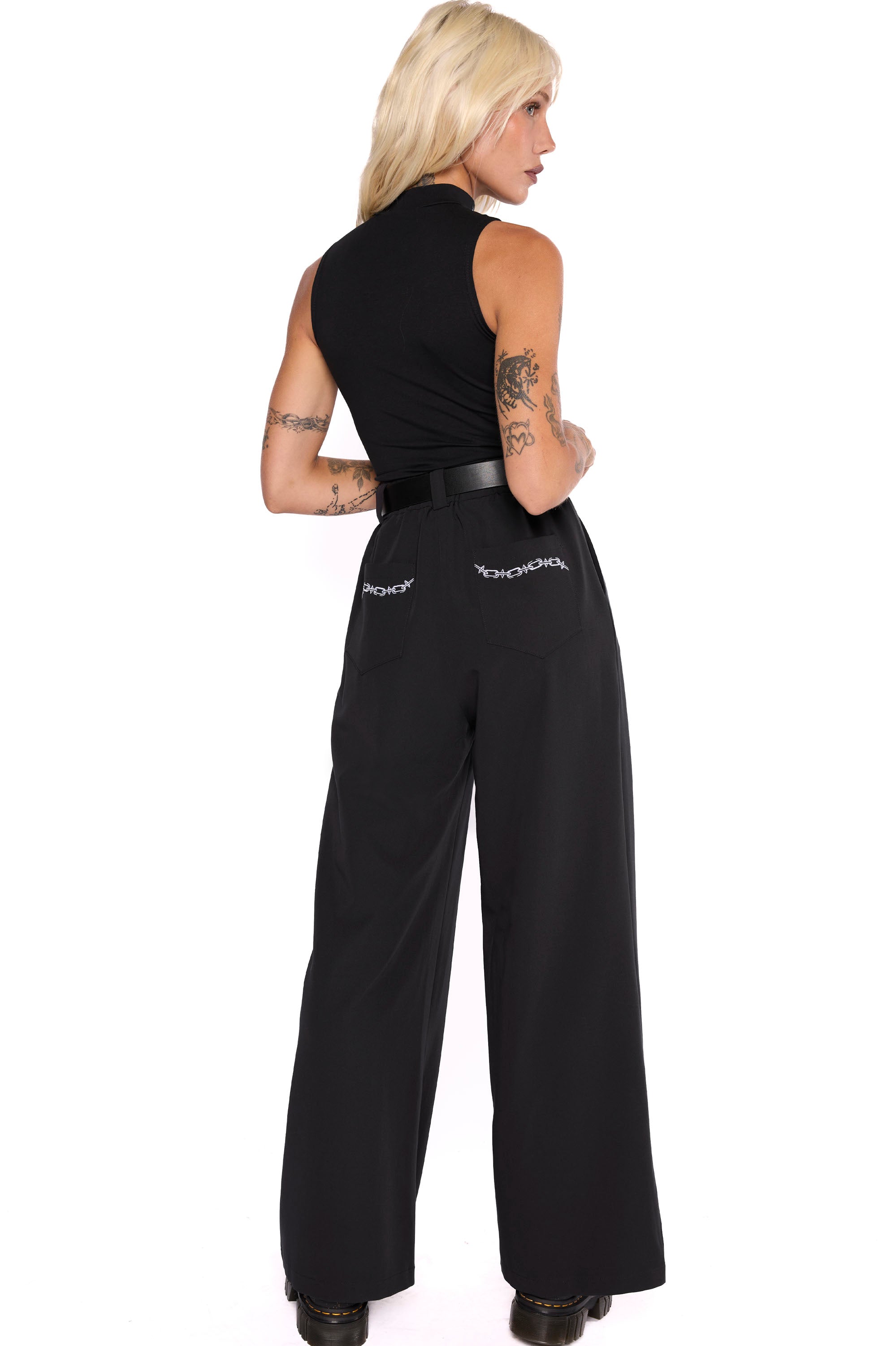 Unchained Wide Leg Trouser II-Mary Wyatt London