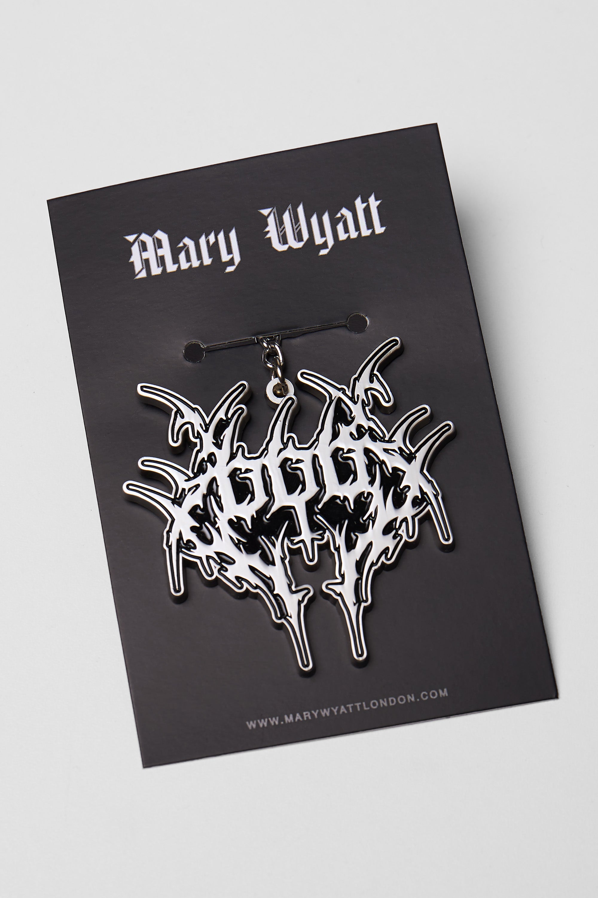 Unsainted Metal Keyring - Mary Wyatt London