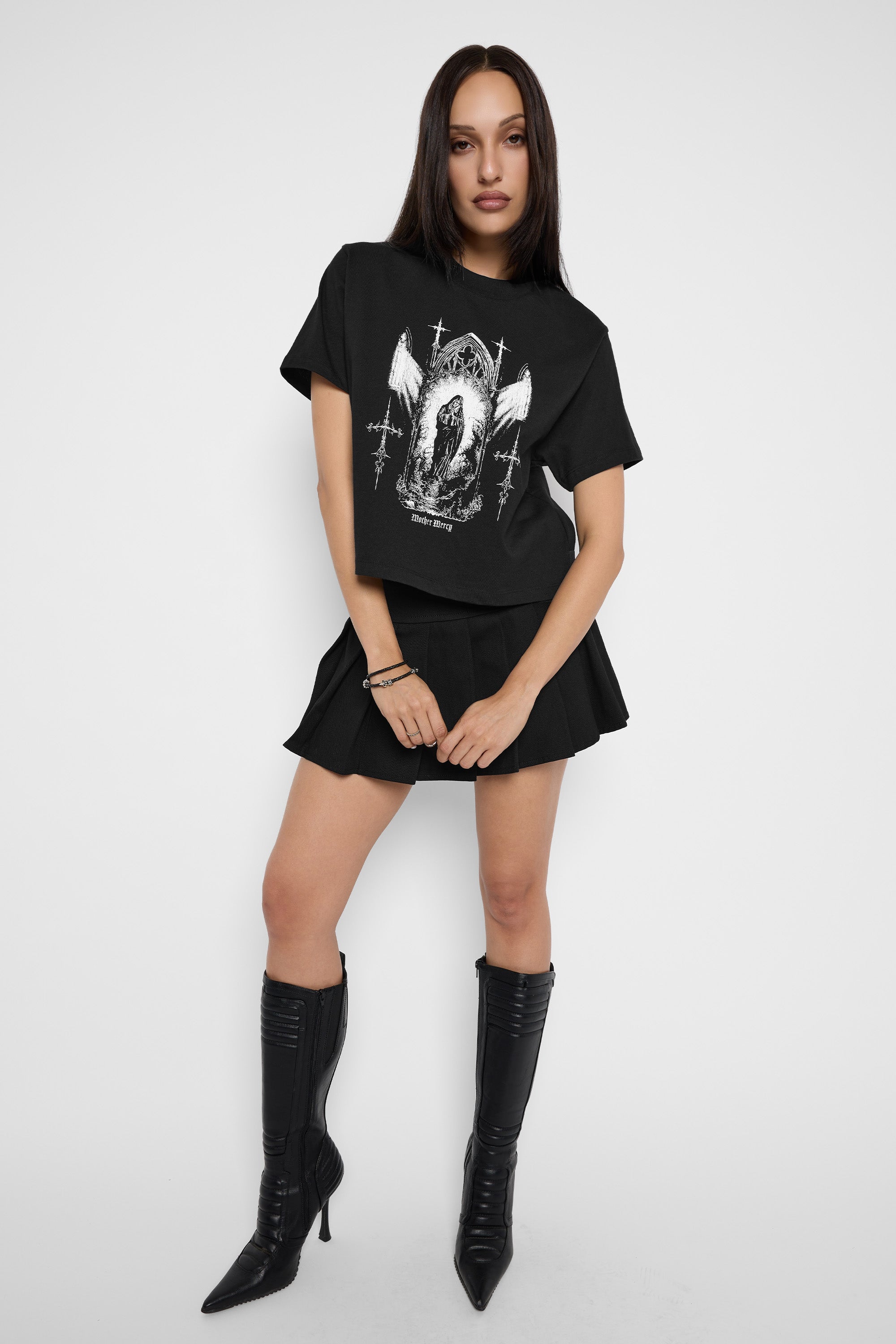 Vespera Oversized Boxy Tee