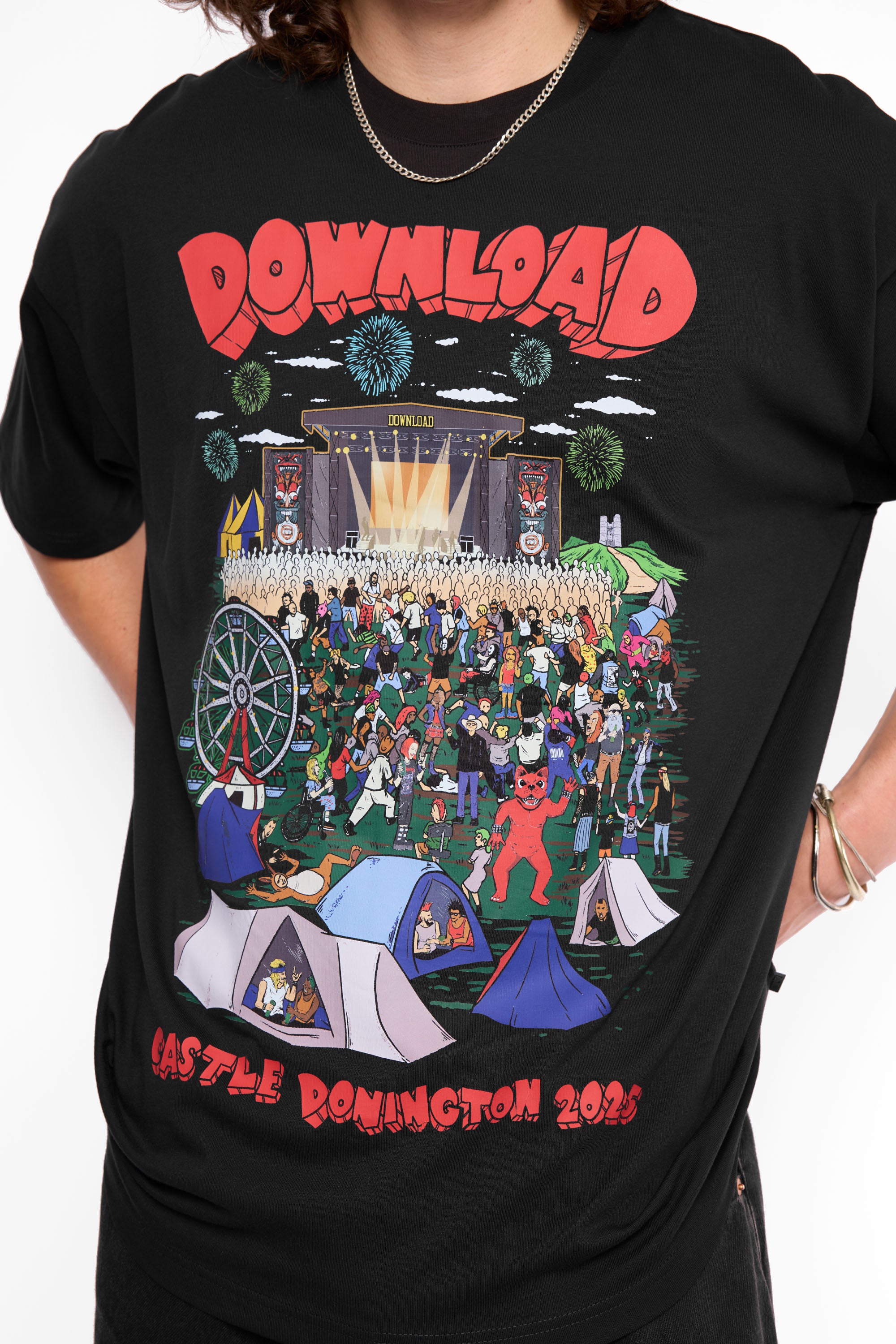 MW DLXXII Welcome To Paradise Oversized Tee