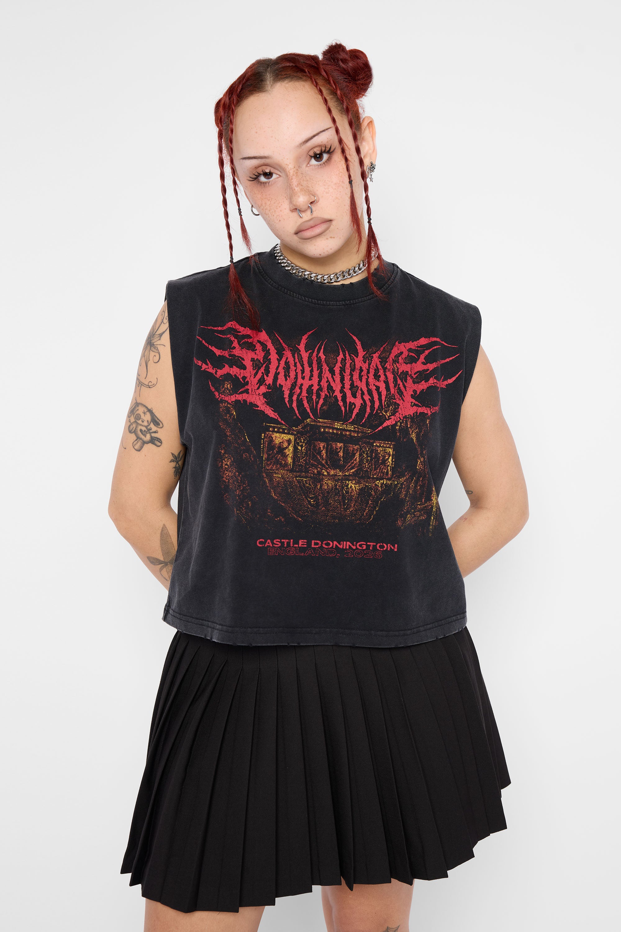 MW DLXXIII Xenolith Cropped Cut Off Tank