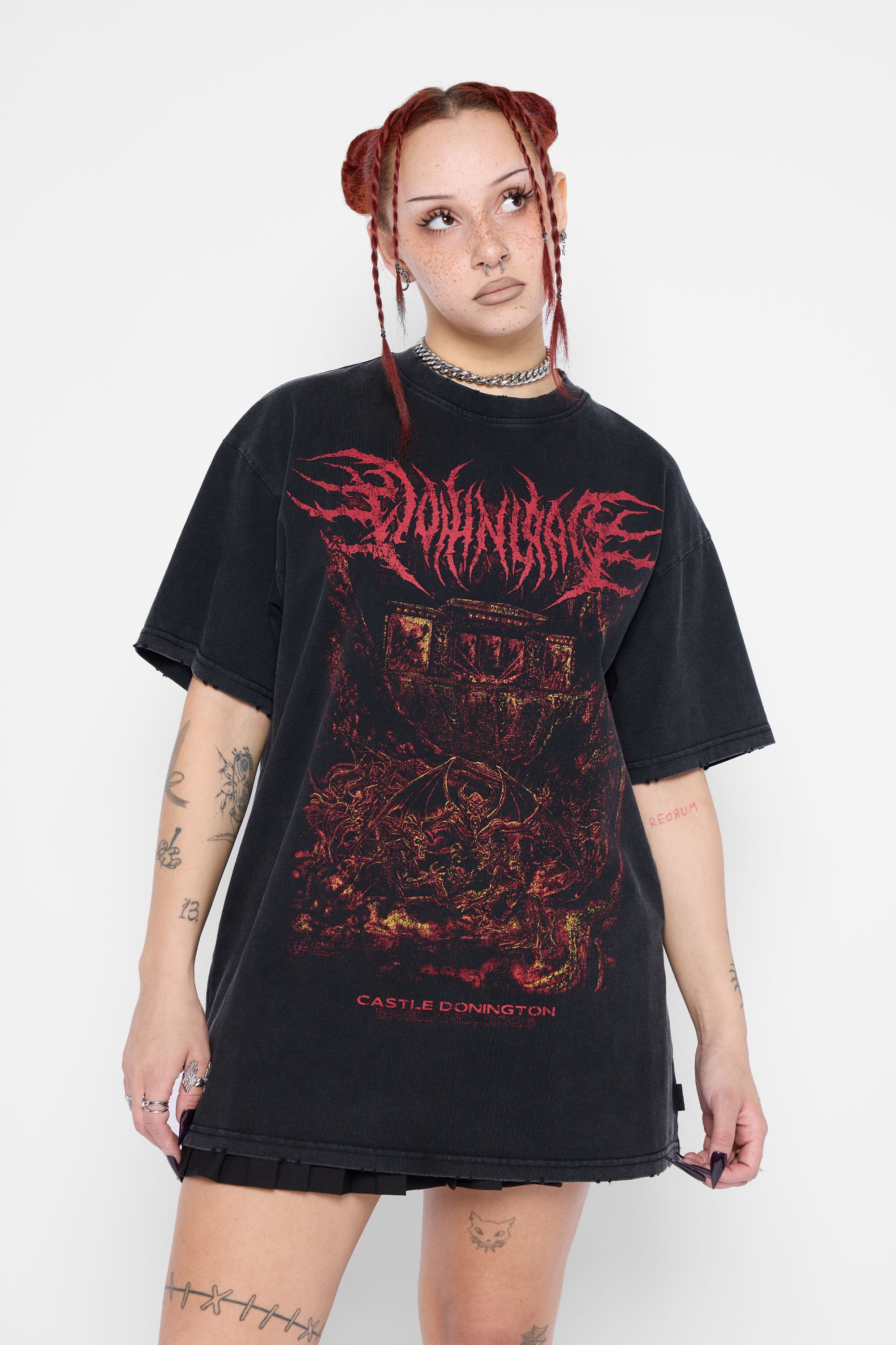 MW DLXXIII Xenolith Oversized Short Sleeve Tee