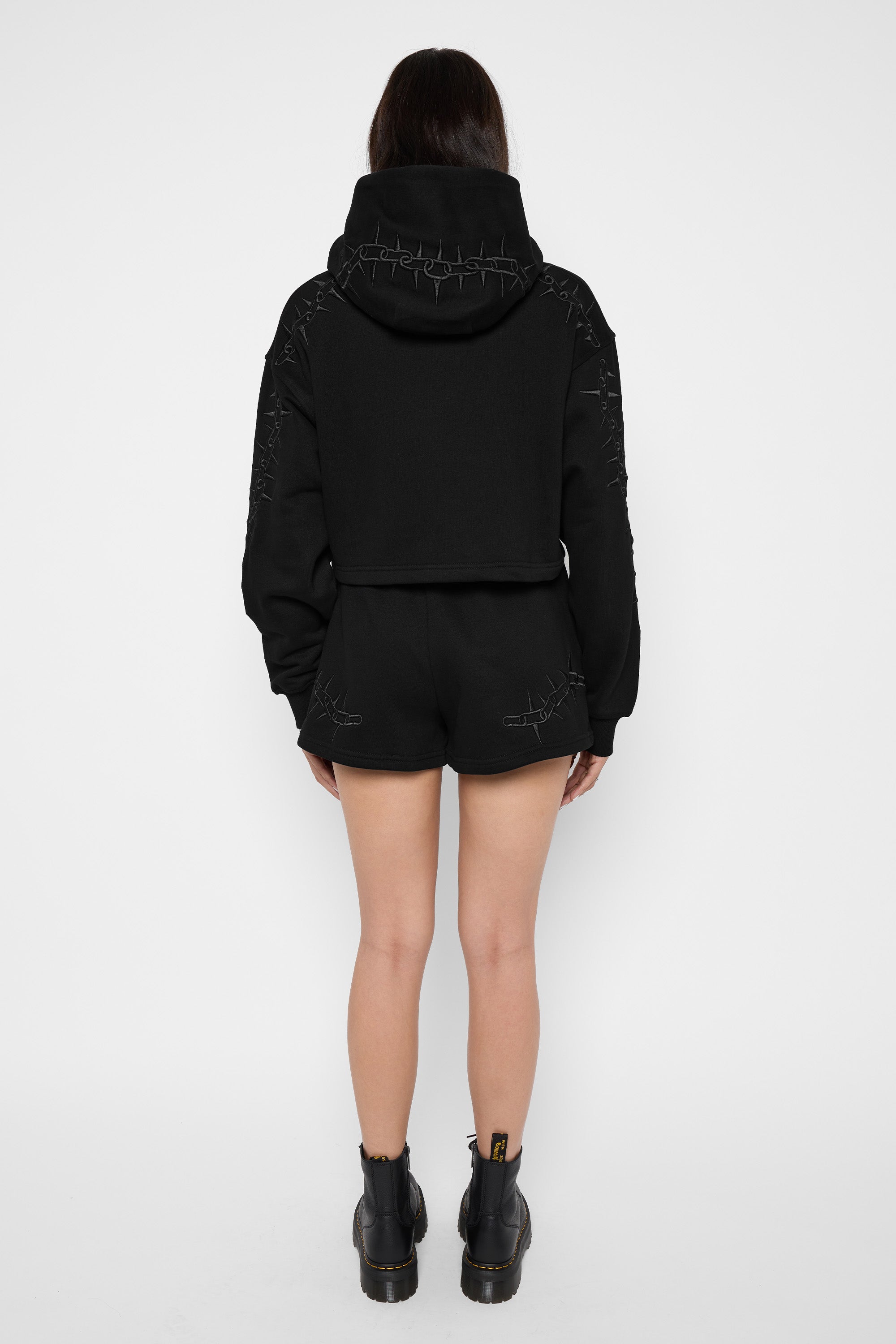 Xenon Cropped Hoodie