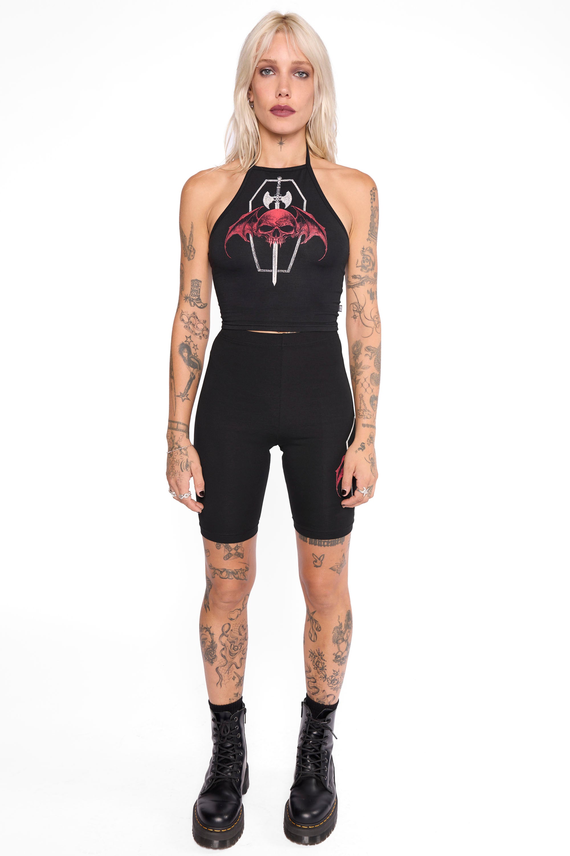 Amory Halter Crop Top-Mary Wyatt London