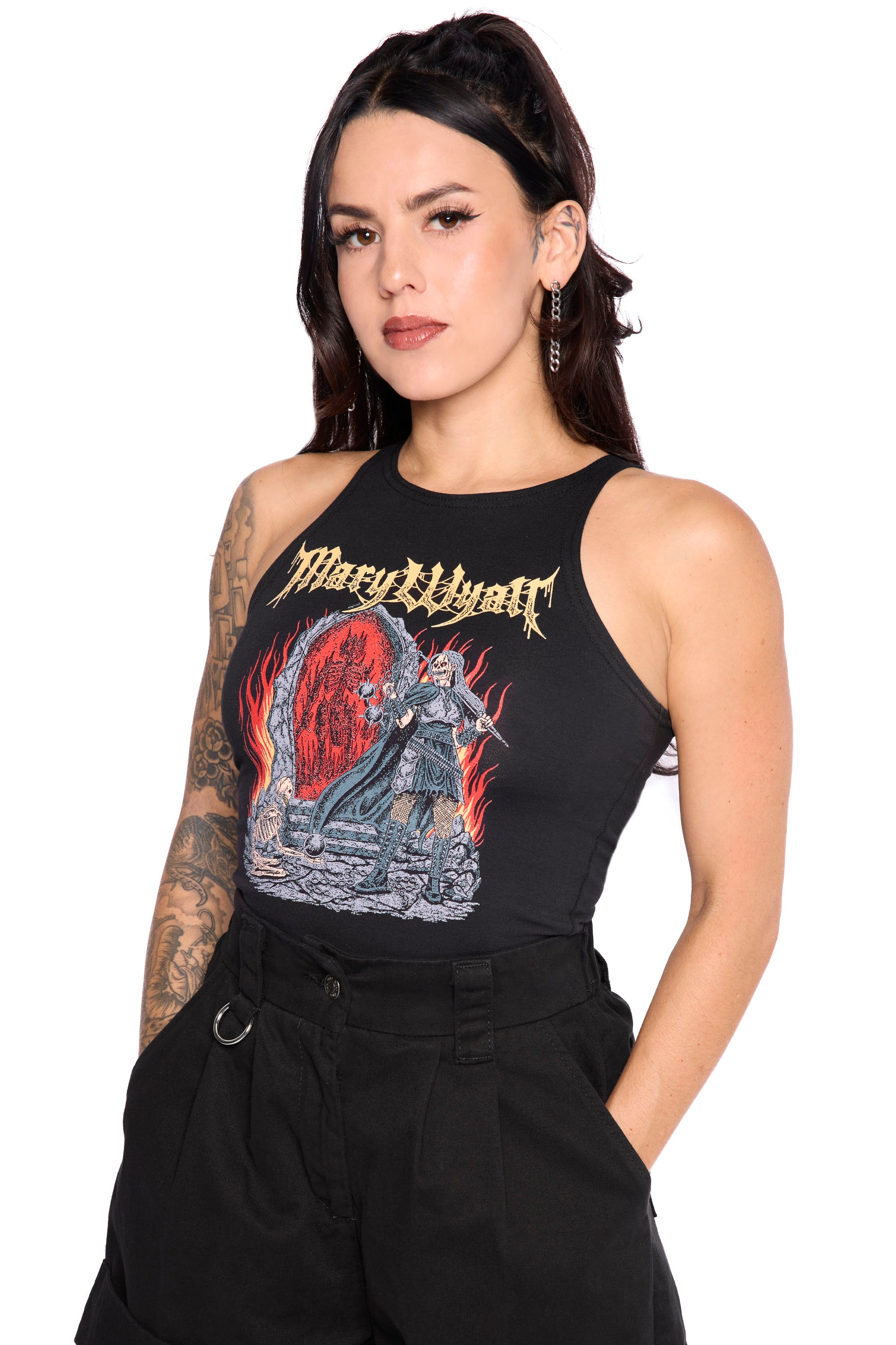 Anika Racer Vest-Mary Wyatt London