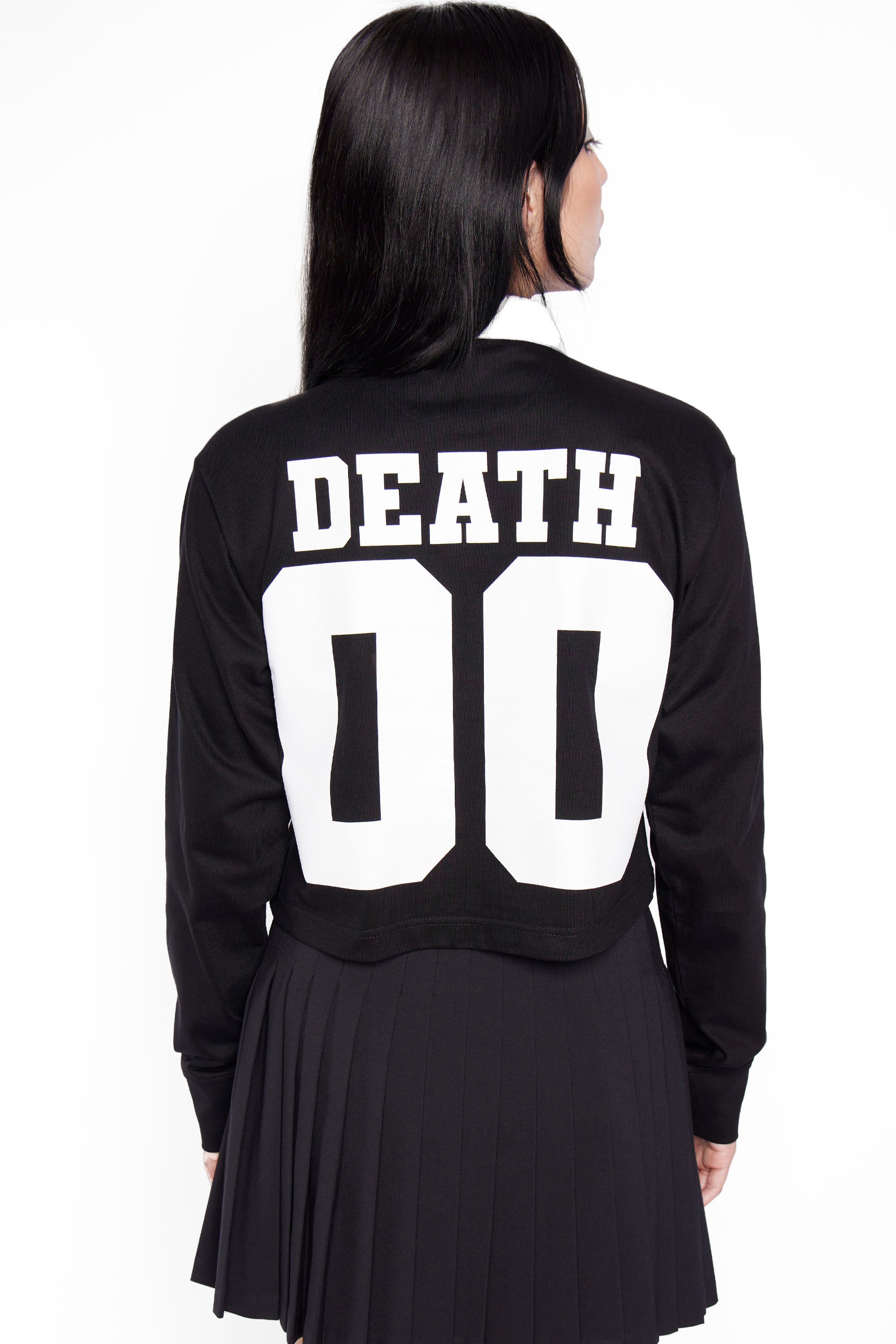 Away Team Cropped Rugby Shirt - Mary Wyatt London