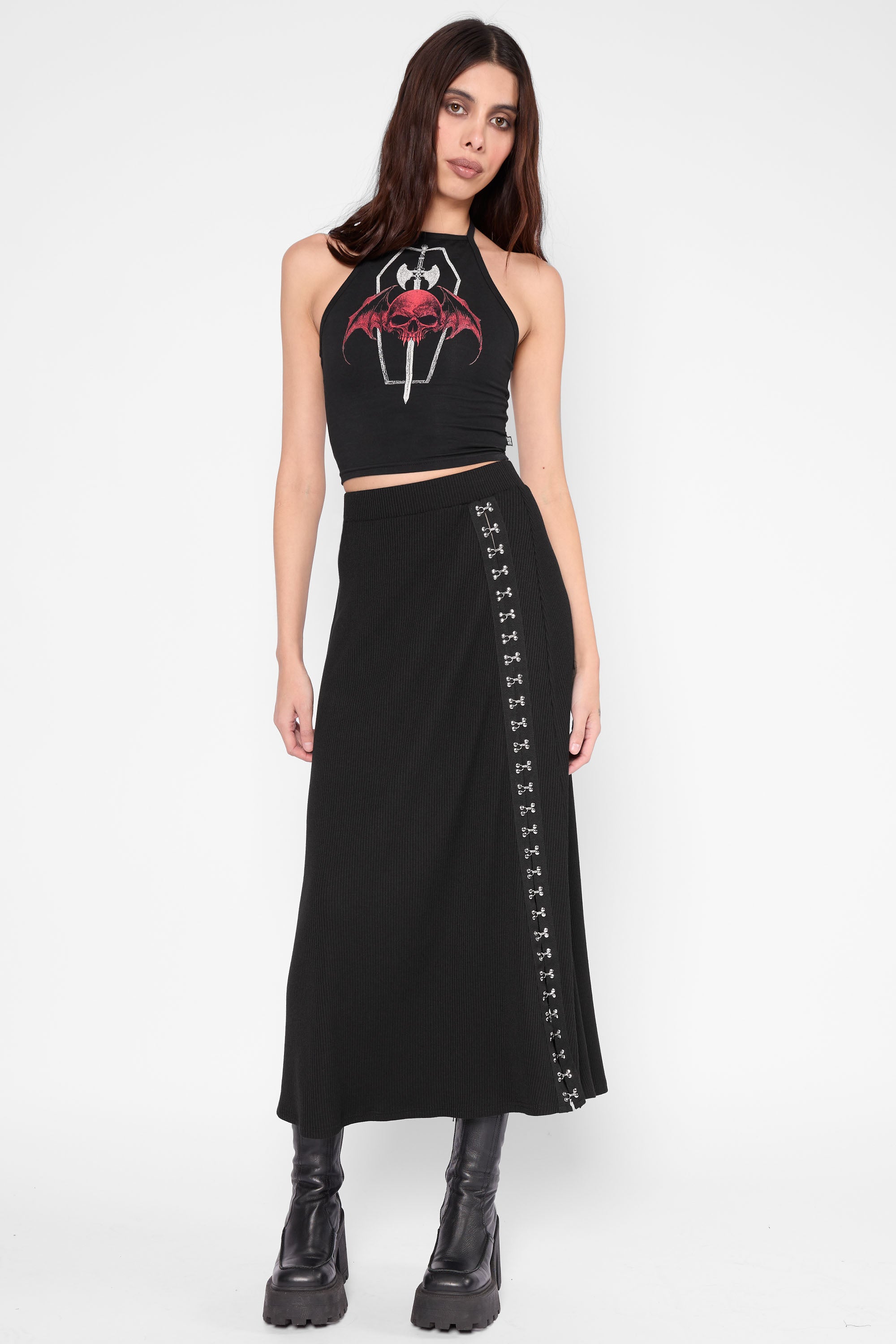 Beatriz Midi Skirt-Mary Wyatt London