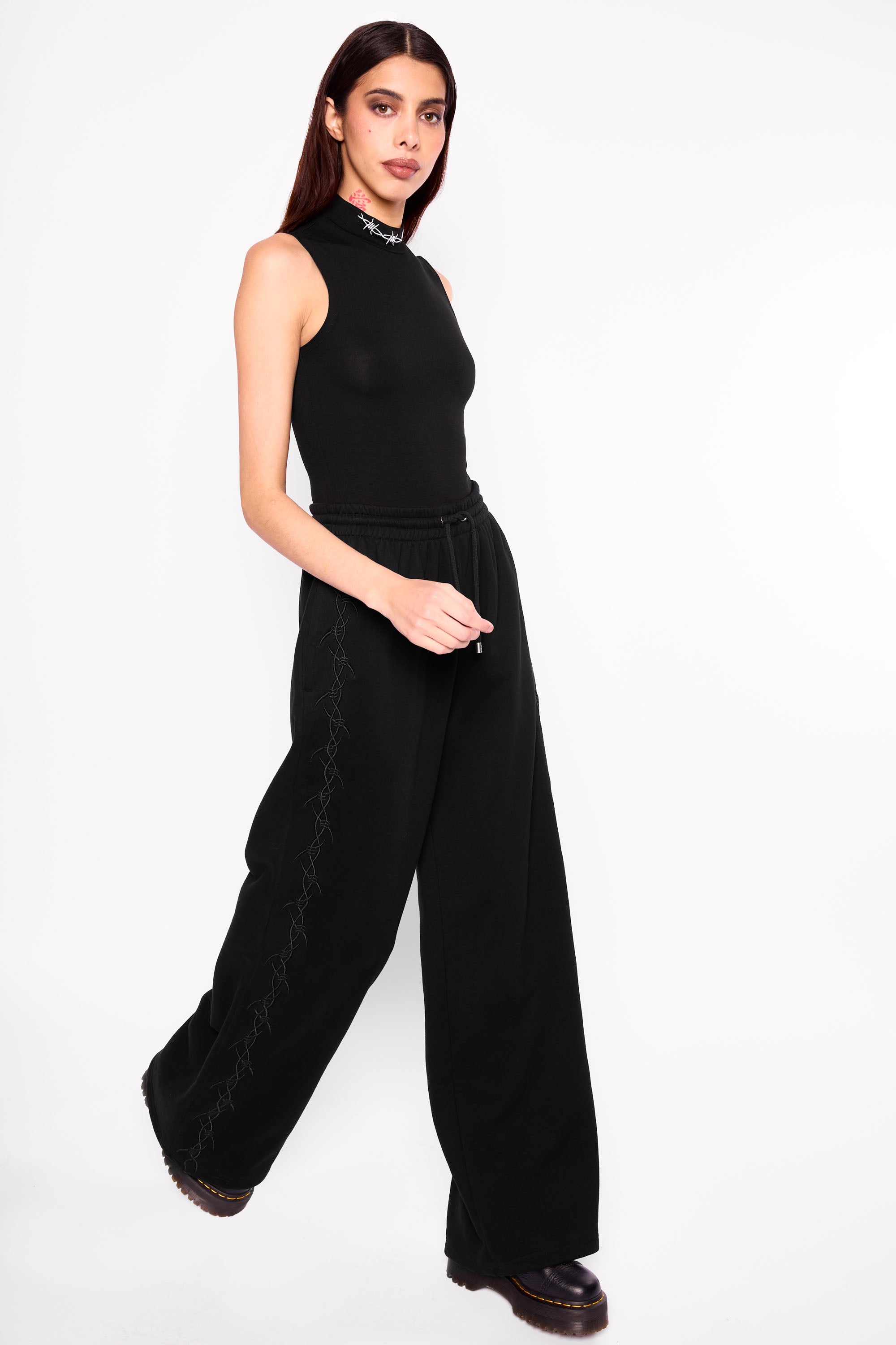 Bound High Neck Vest II-Mary Wyatt London
