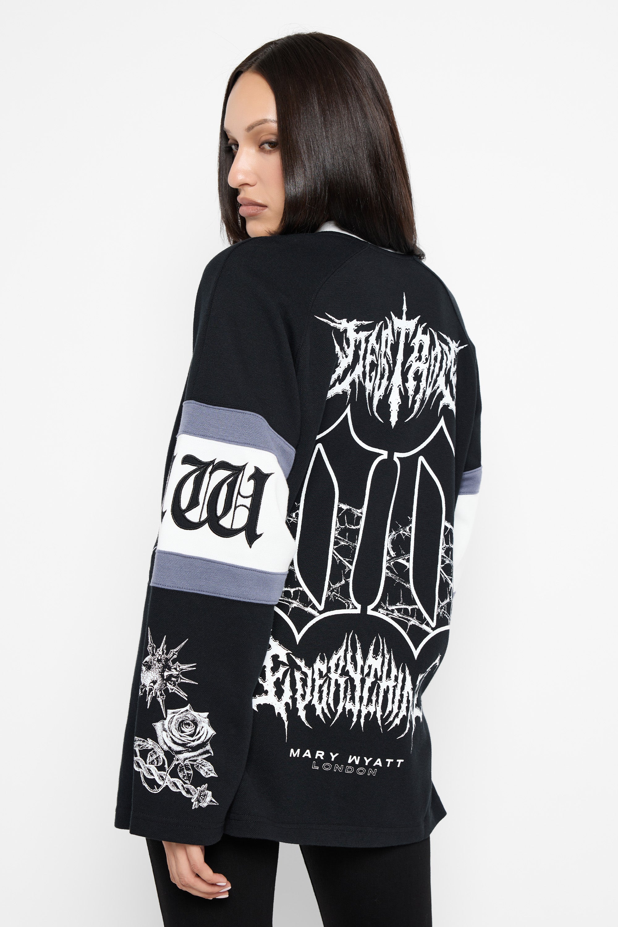 Destroy Oversized Hockey Jersey