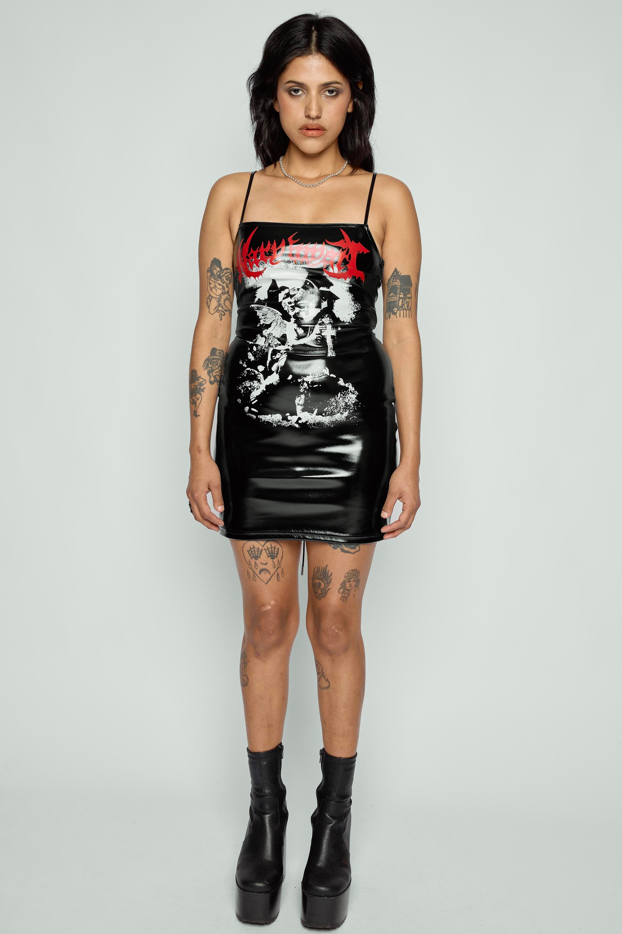 Divinity Lace-Up Dress