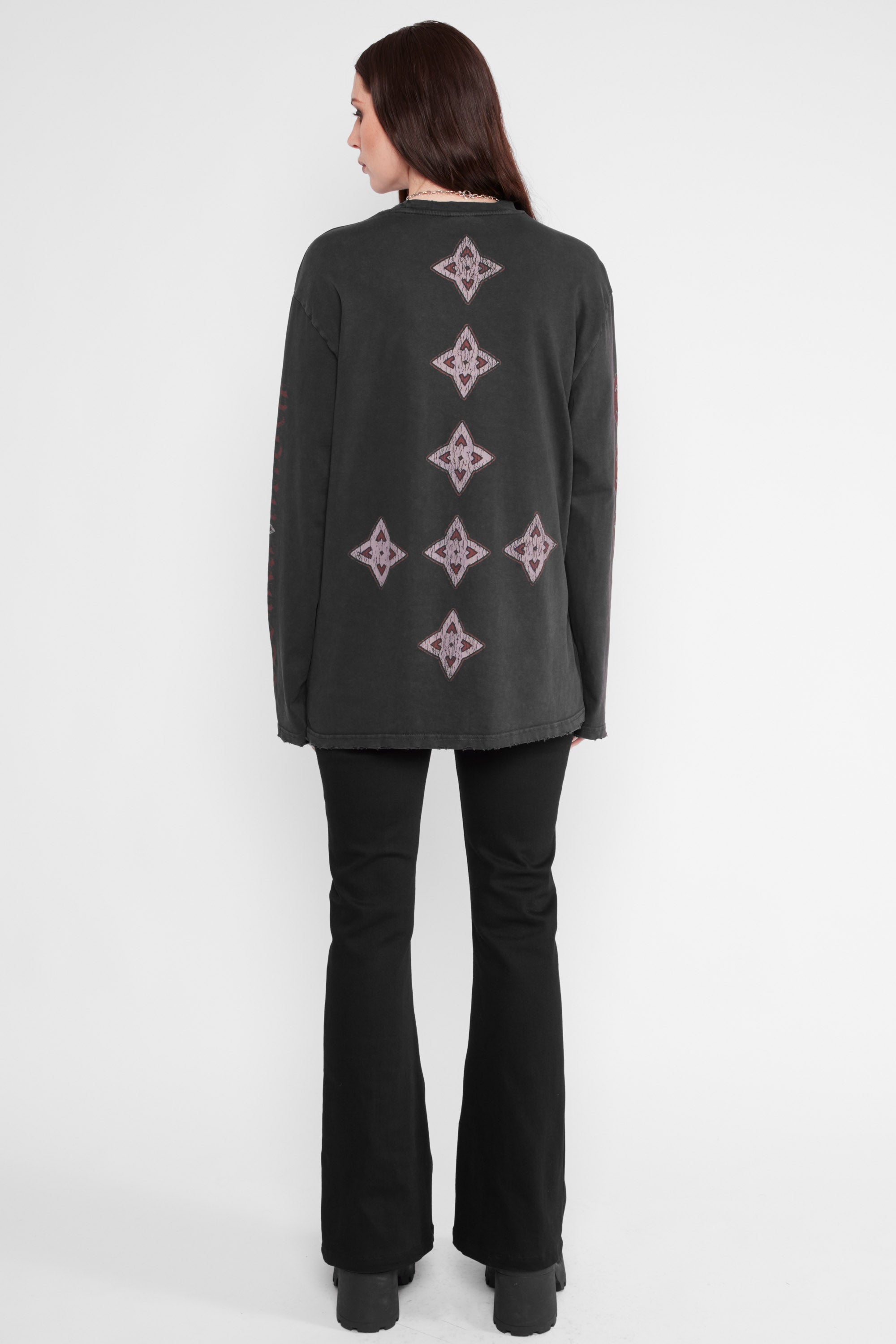 Emperor Oversized Long Sleeve Tee