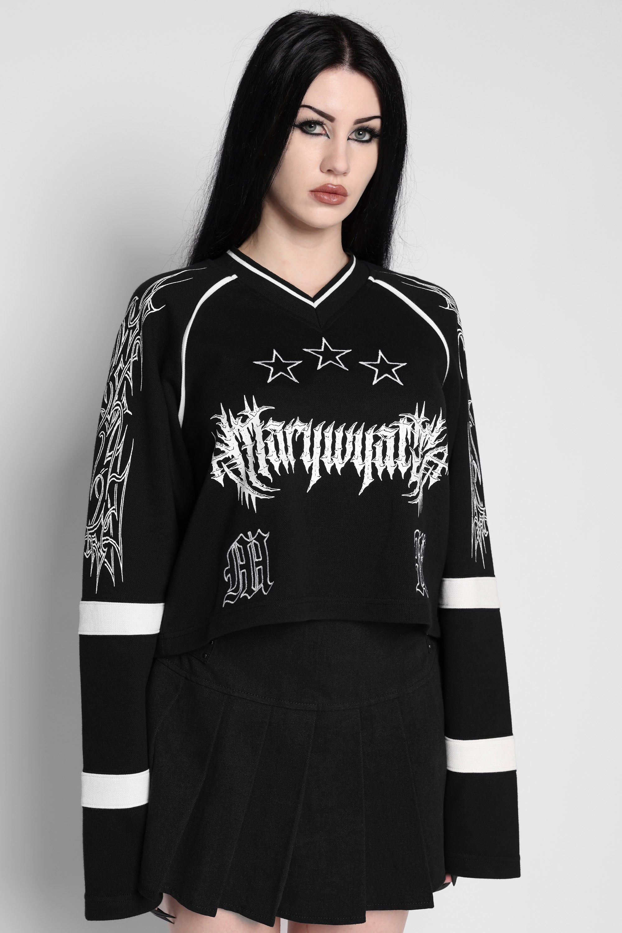Exile Cropped Hockey Jersey