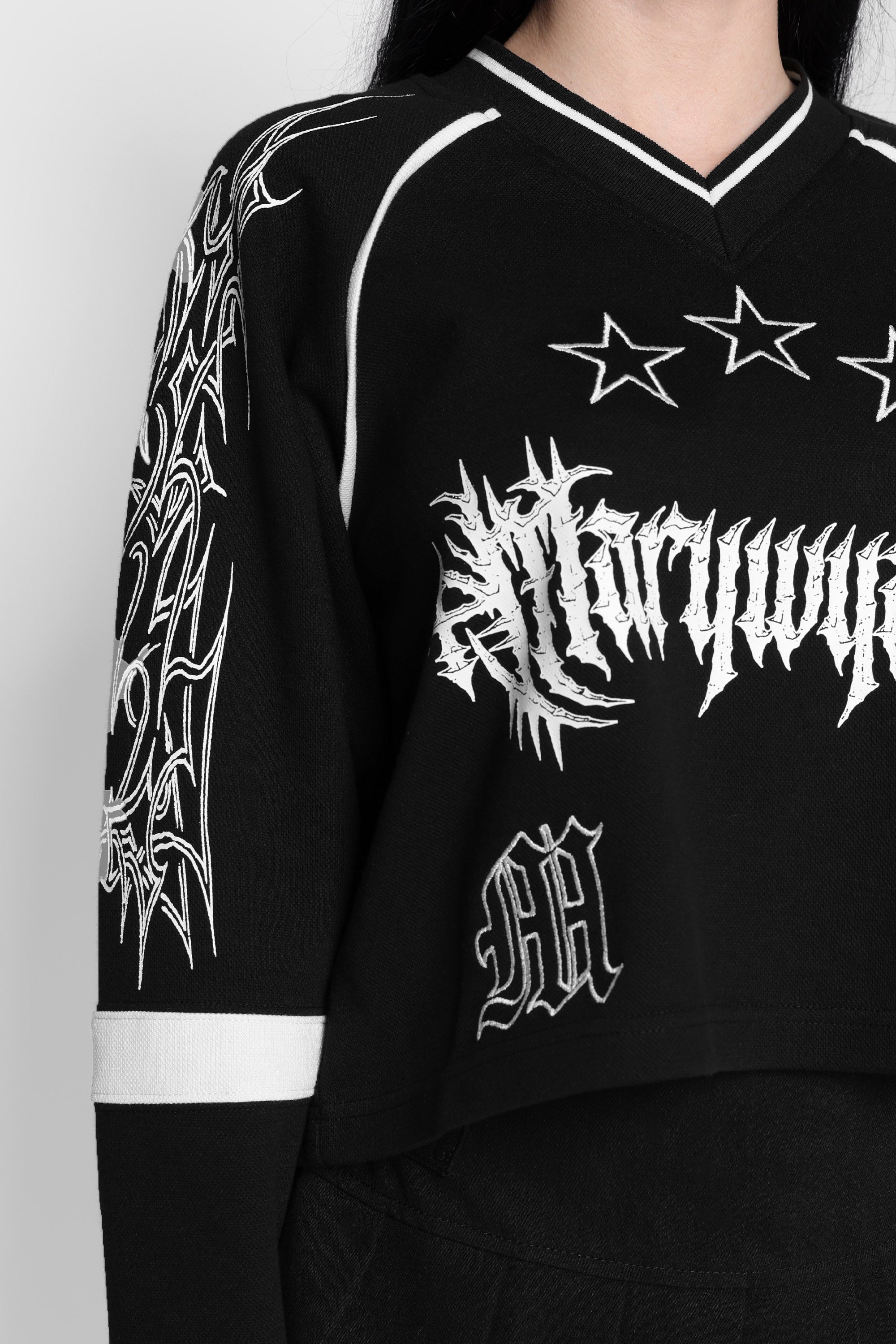 Exile Cropped Hockey Jersey