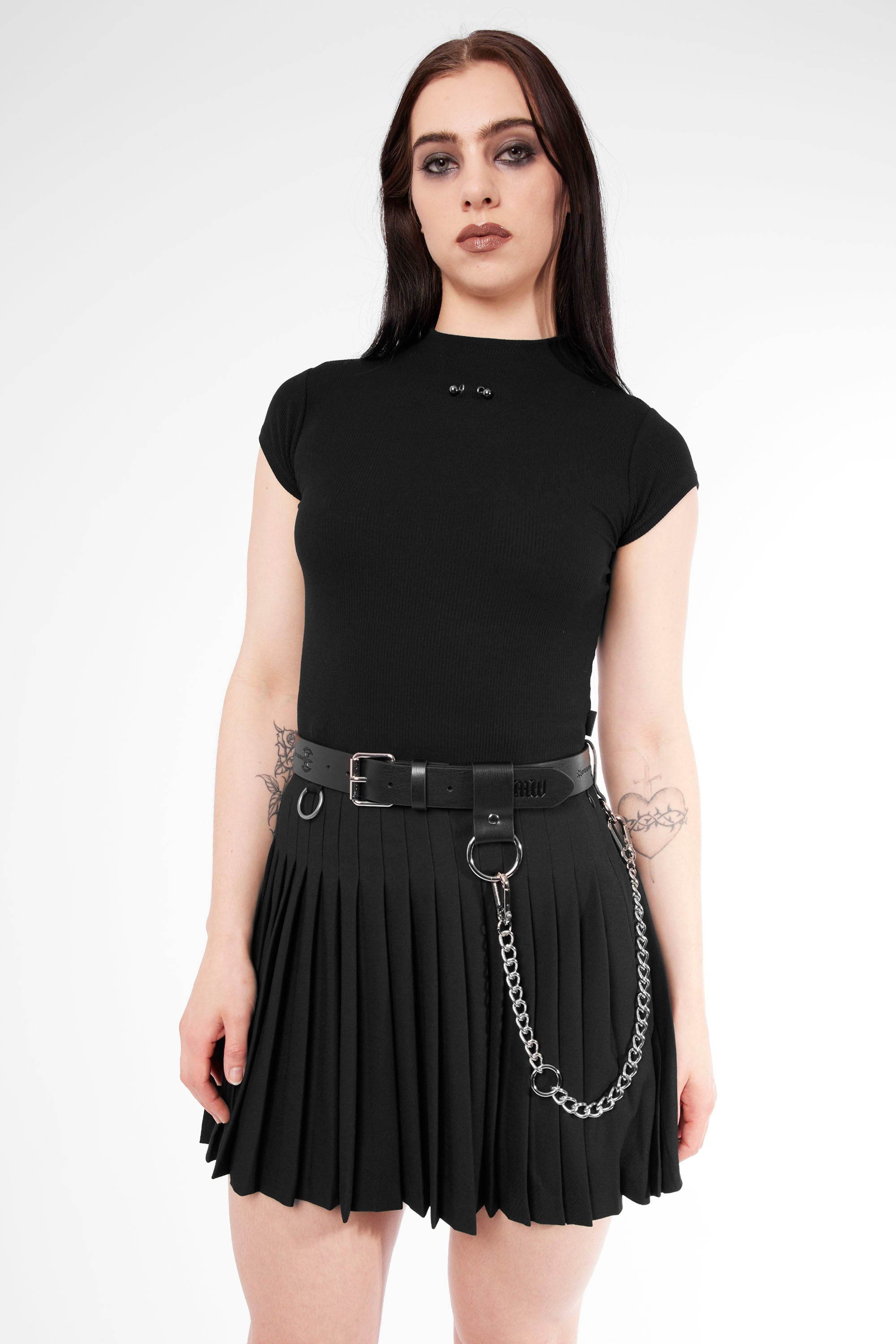 Havoc Appleskin™ Vegan Leather Chain Belt