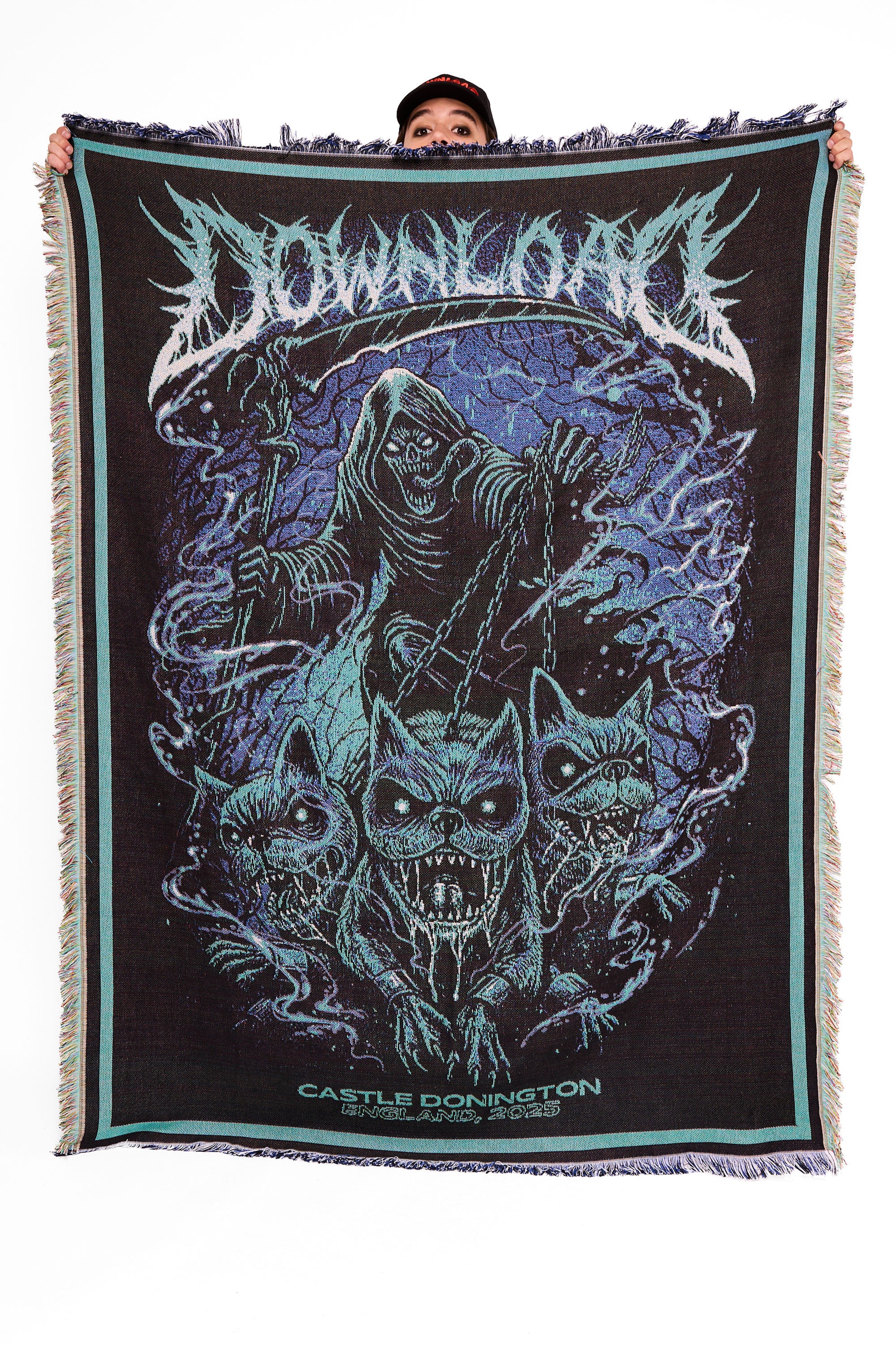 MW DLXXII Hellhound Tapestry Blanket