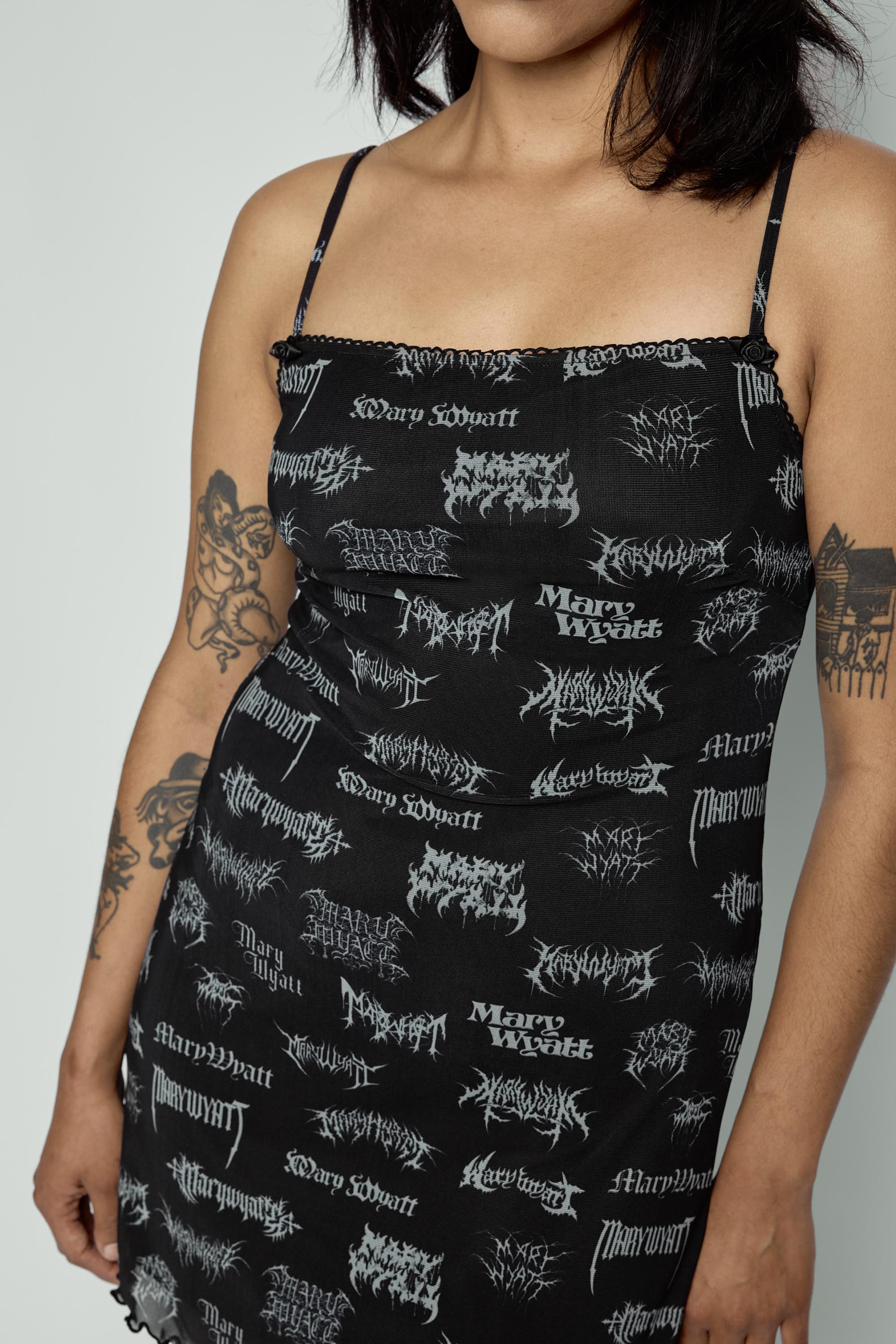 Reign Mesh Mini Dress