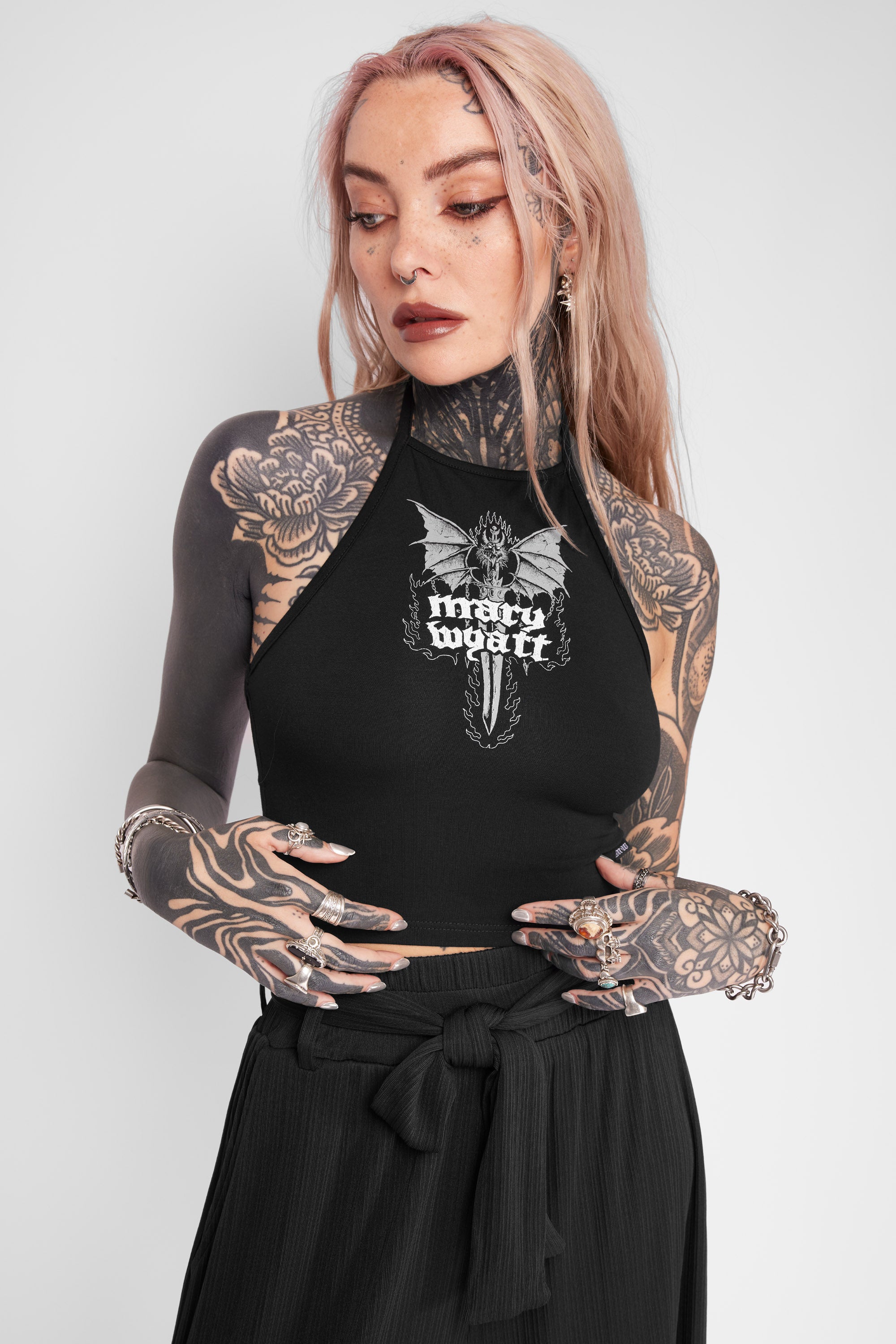 Elaris Halter Crop Top