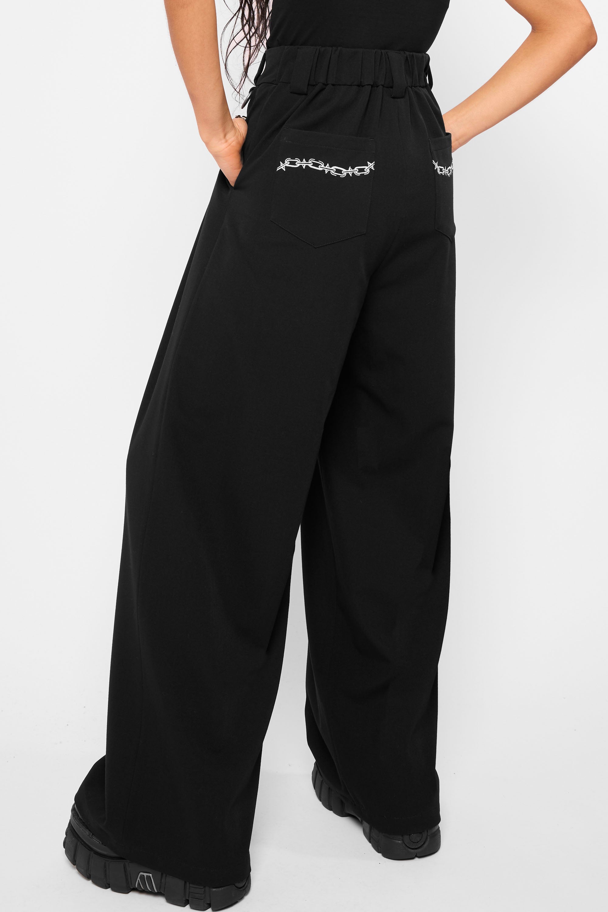Unchained Wide Leg Trouser II-Mary Wyatt London