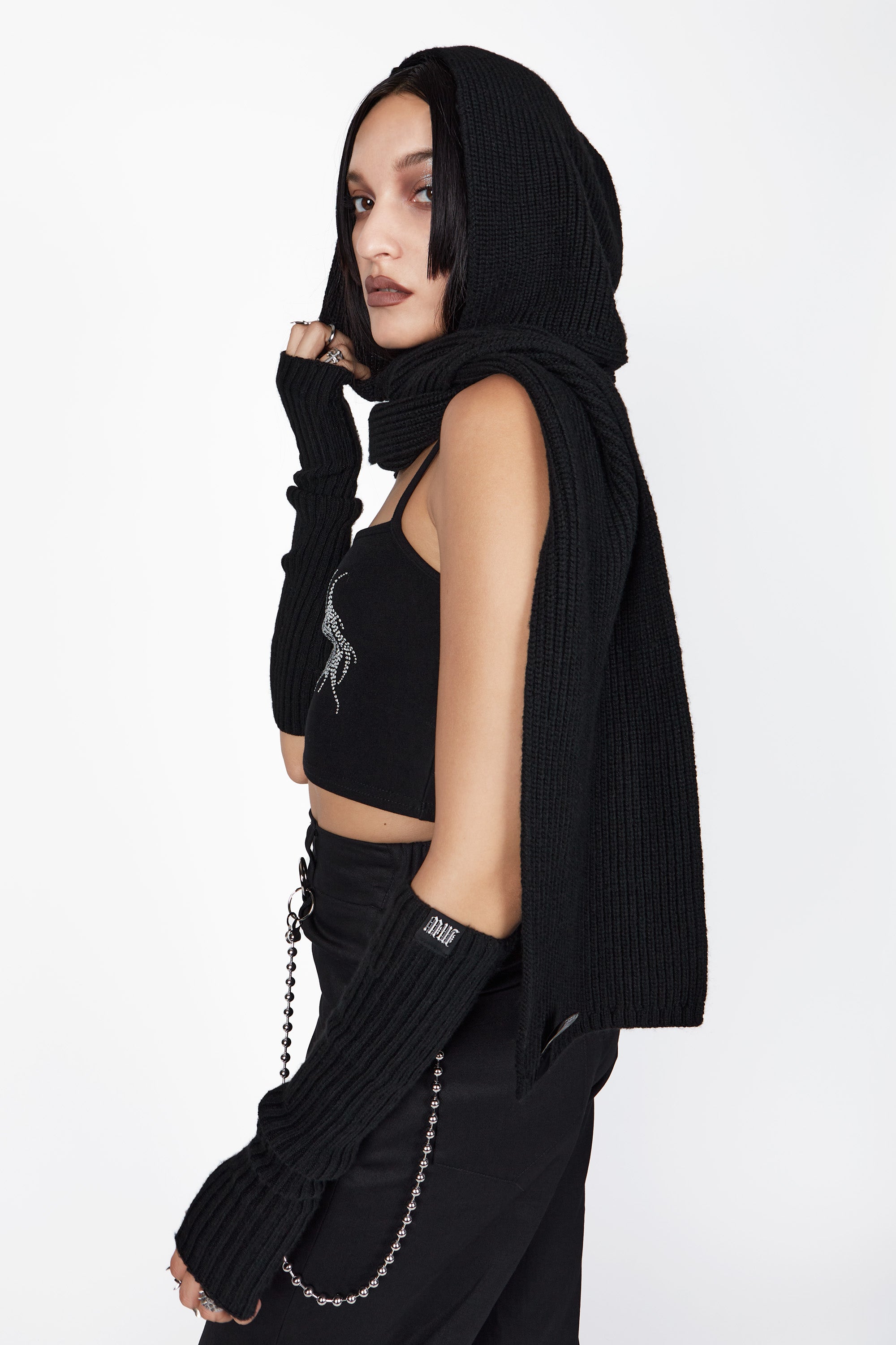 Hexen Hooded Scarf - Mary Wyatt London