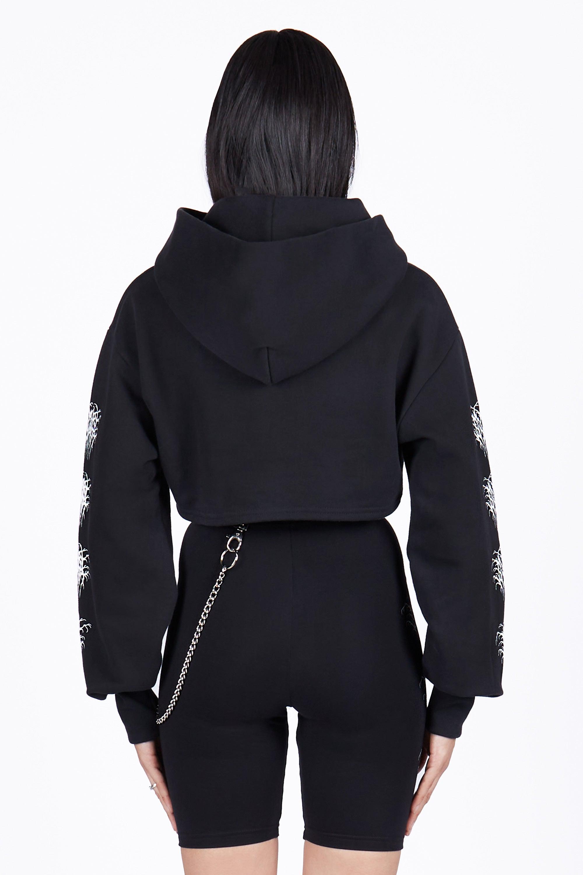 Relict Super Cropped Hoodie - Mary Wyatt London