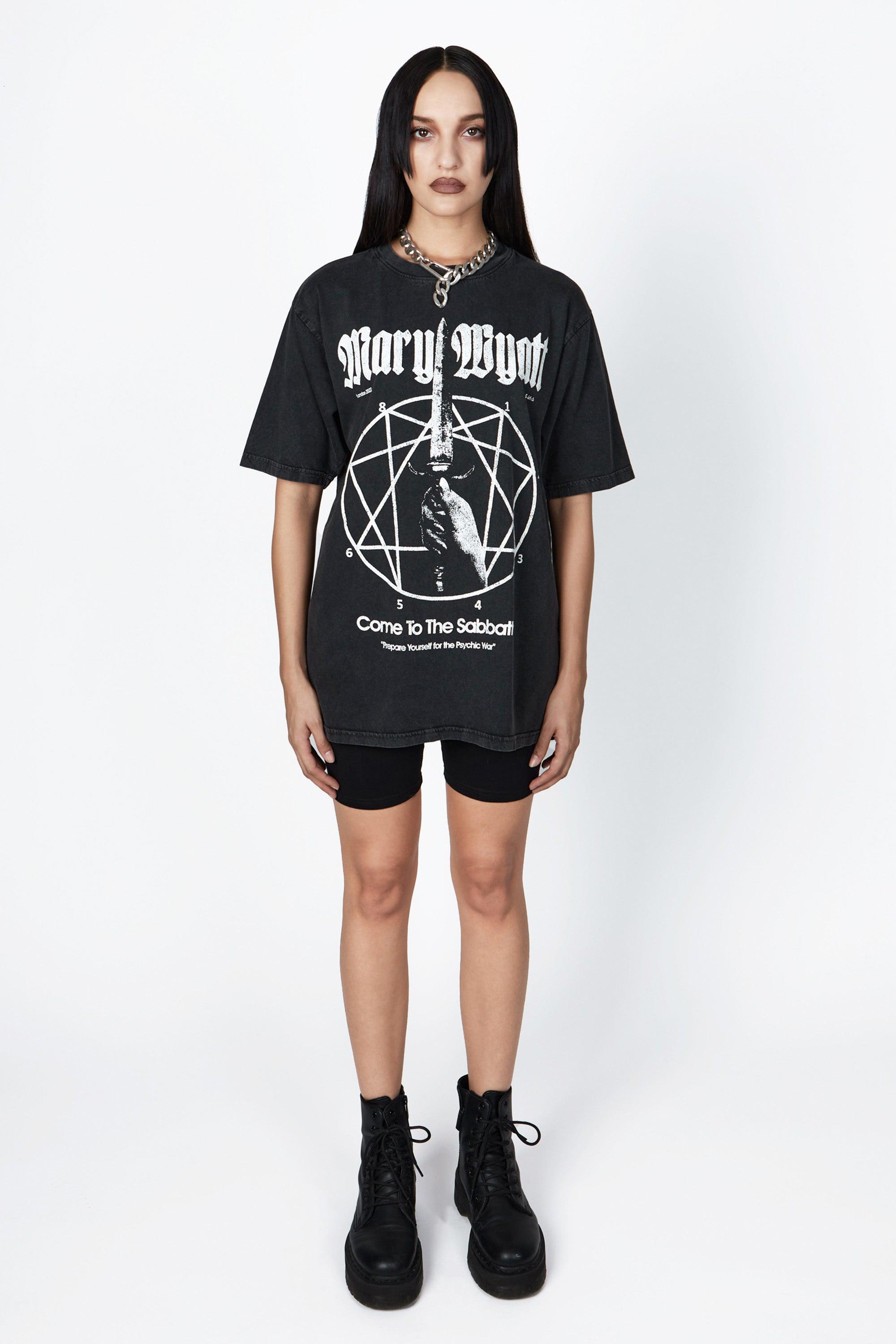 Sabbath Vintage Oversized Tee-Mary Wyatt London